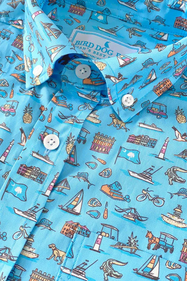 Holy City: Weekender - Light Blue Versatile attire for social events