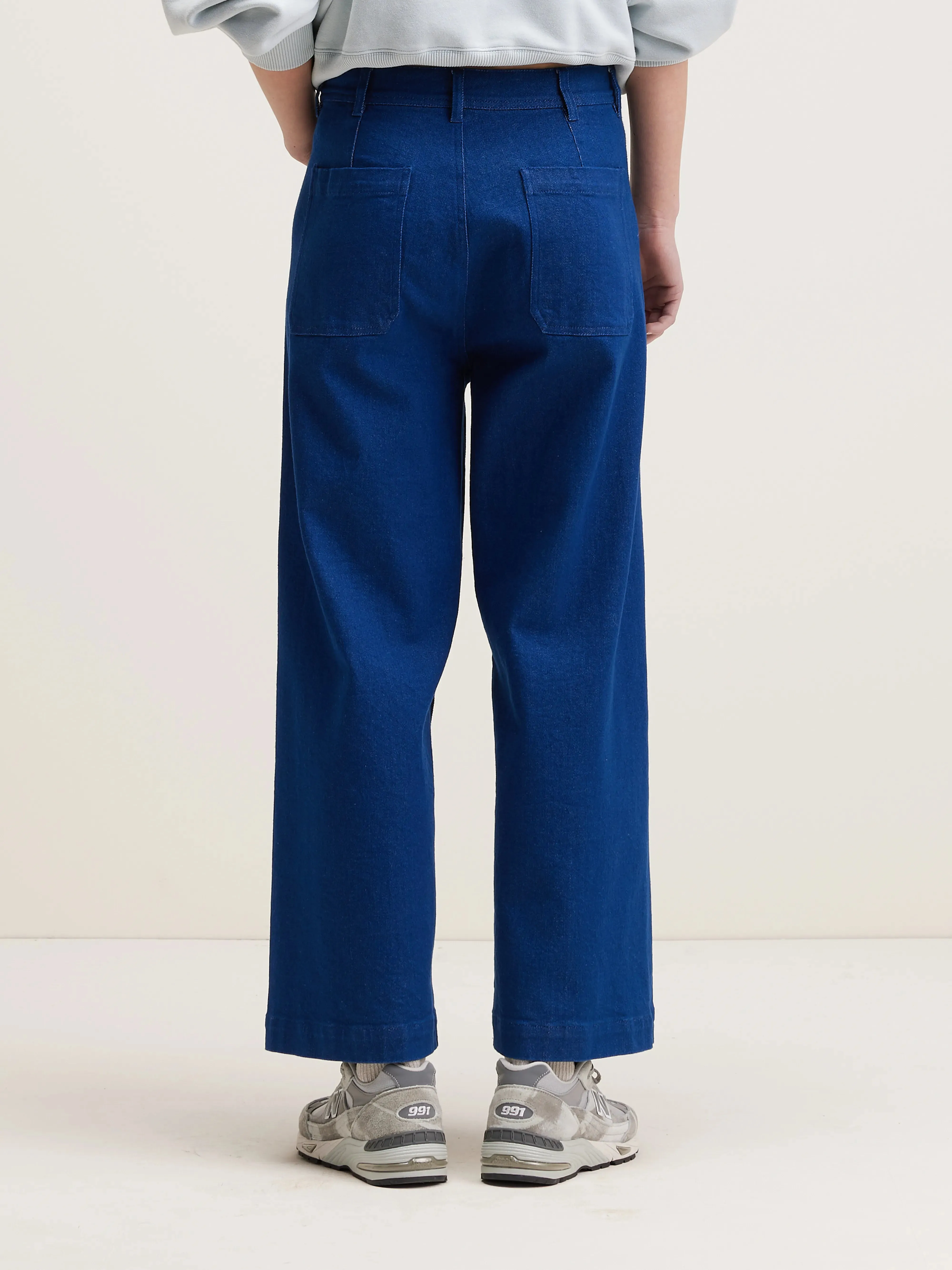 Lotan wide trousers (242 / W / ONE WASH) Clean Style