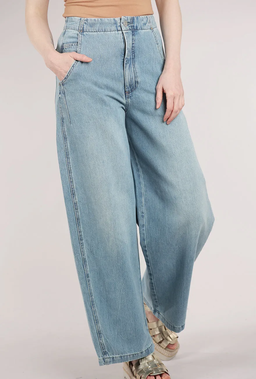 Lottie High Rise Relaxed Bow Leg, Qualifier Stylish Fit