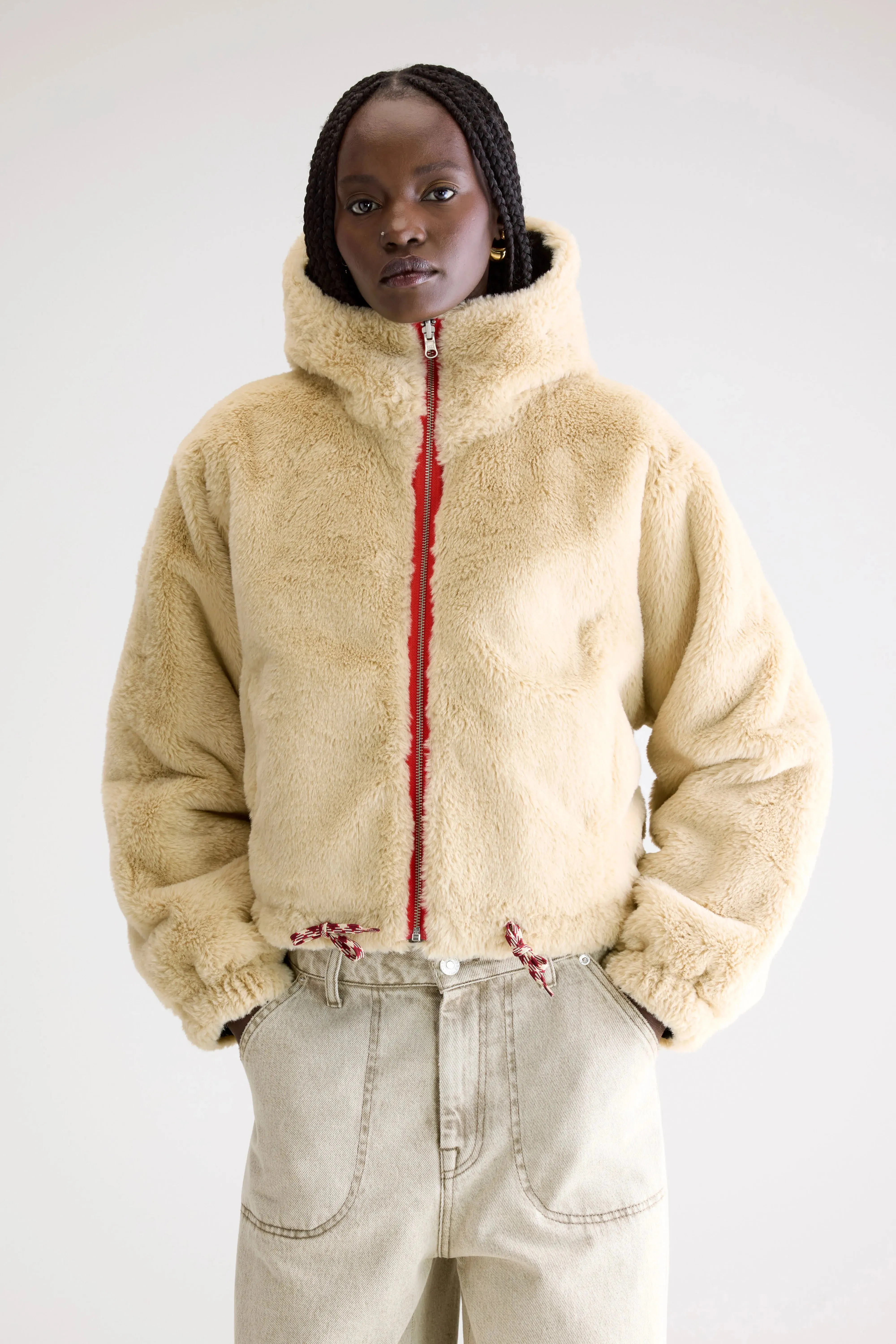 Loud hooded jacket (242 / W / PIRATE) Stylish Fit