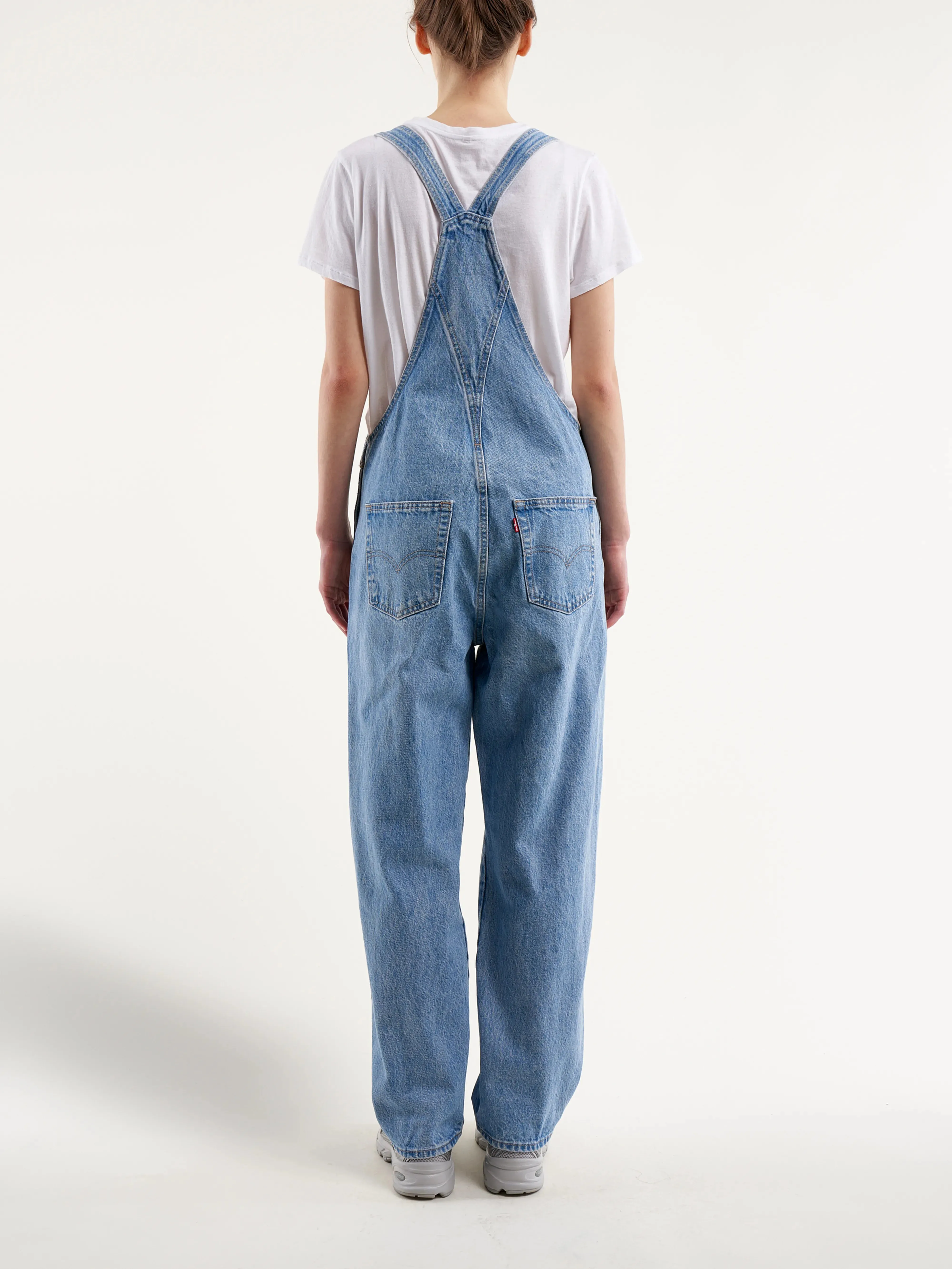 Lounge Wear vintage overall for women (241 / W / LT STONE WASH)