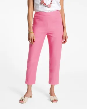 Freedom Move Lucy Cigarette Pant - Cotton Stretch Pink