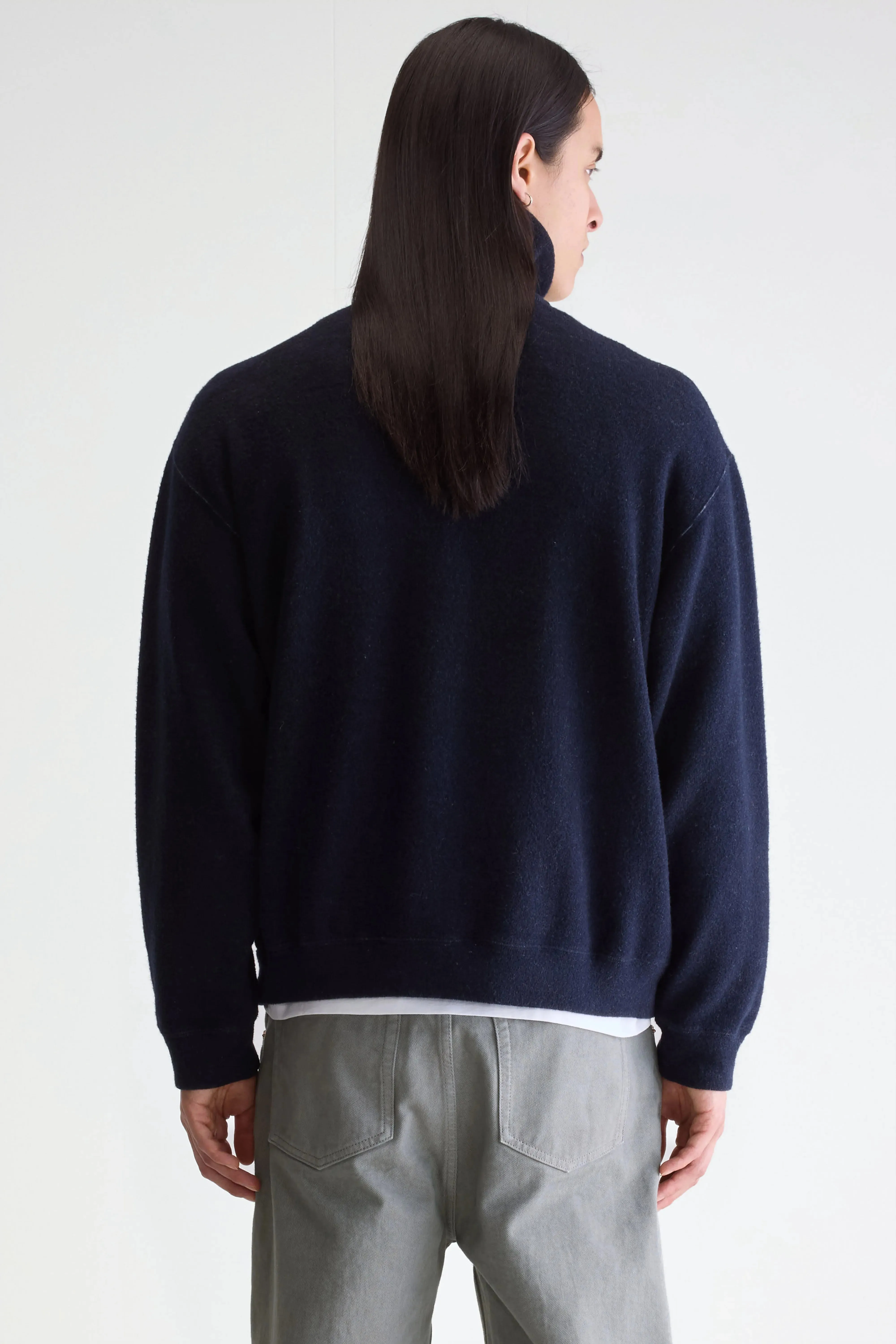 Mabro zipped-collar sweatshirt (252 / M / COMBO B) Chic pieces
