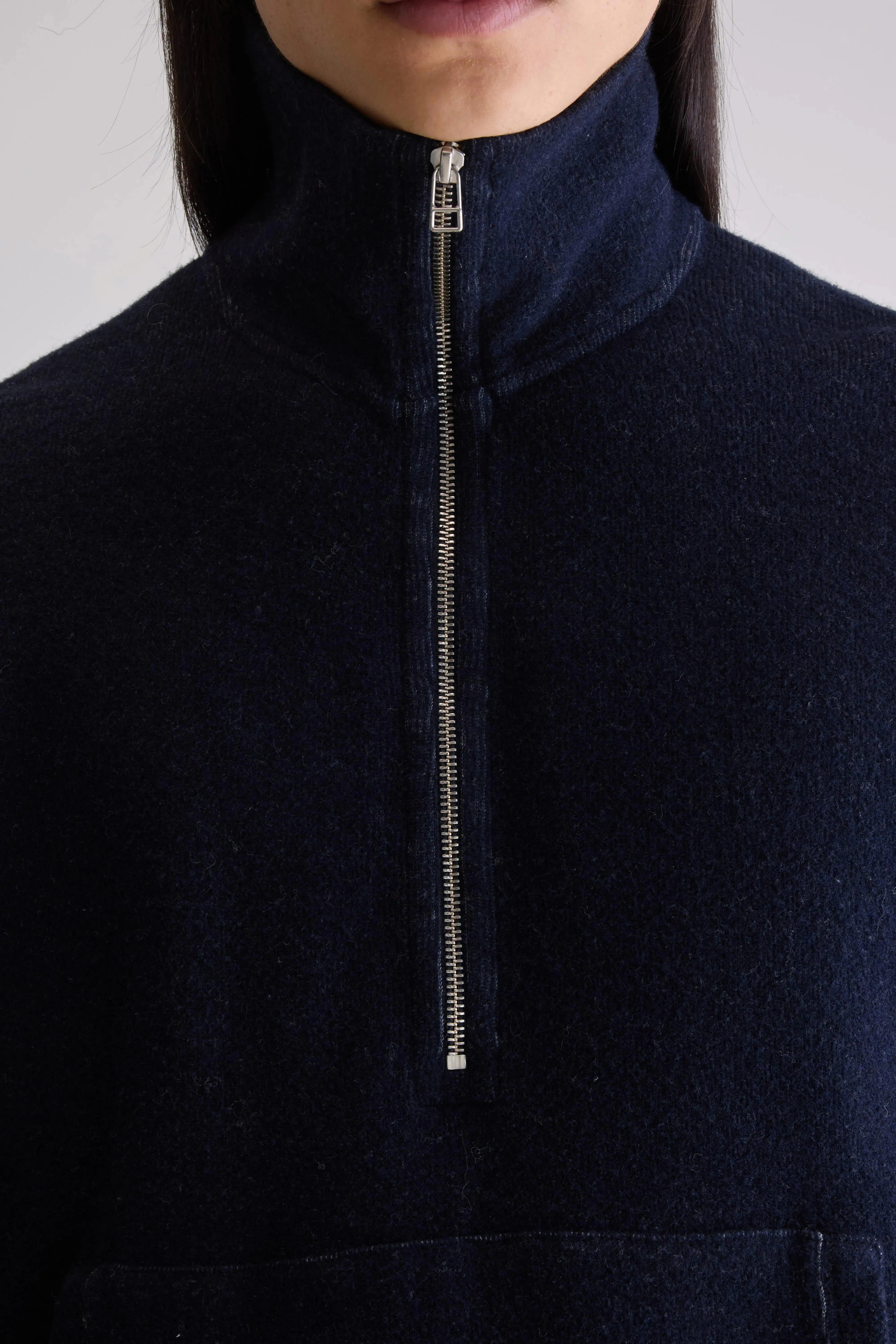 Mabro zipped-collar sweatshirt (252 / M / COMBO B) Chic pieces