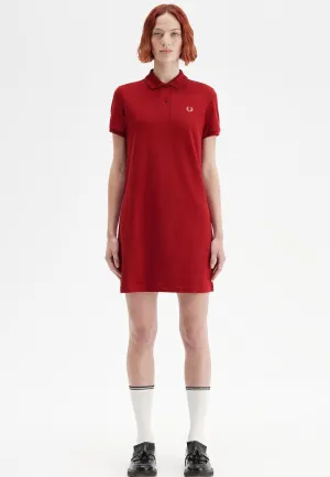 All Fitwear relaxed shape Fred Perry - The Fred Perry Burnt Red/Putty Pink - Dress