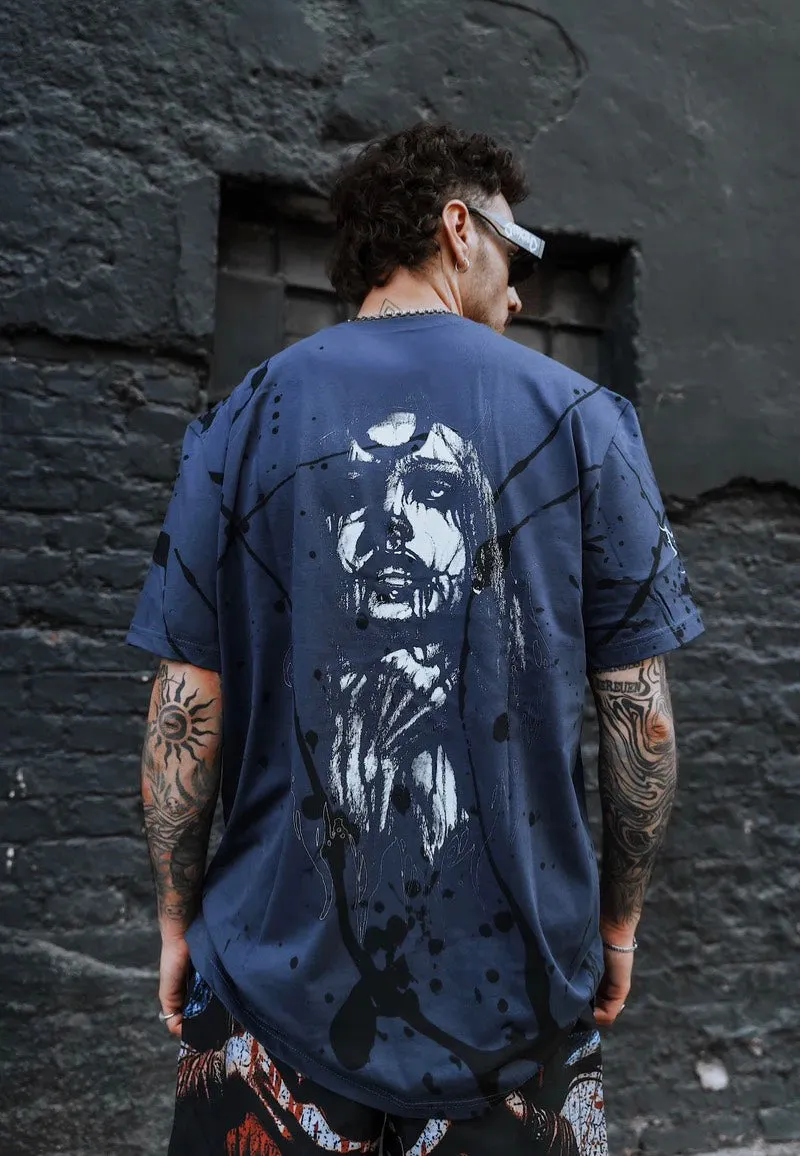 Magical - mystical Stay Cold Apparel - Strangled Blue - T-Shirt
