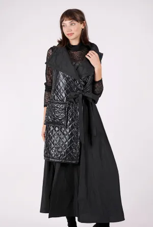 Majt Vest, Black Light Rhythm Off-Shoulder