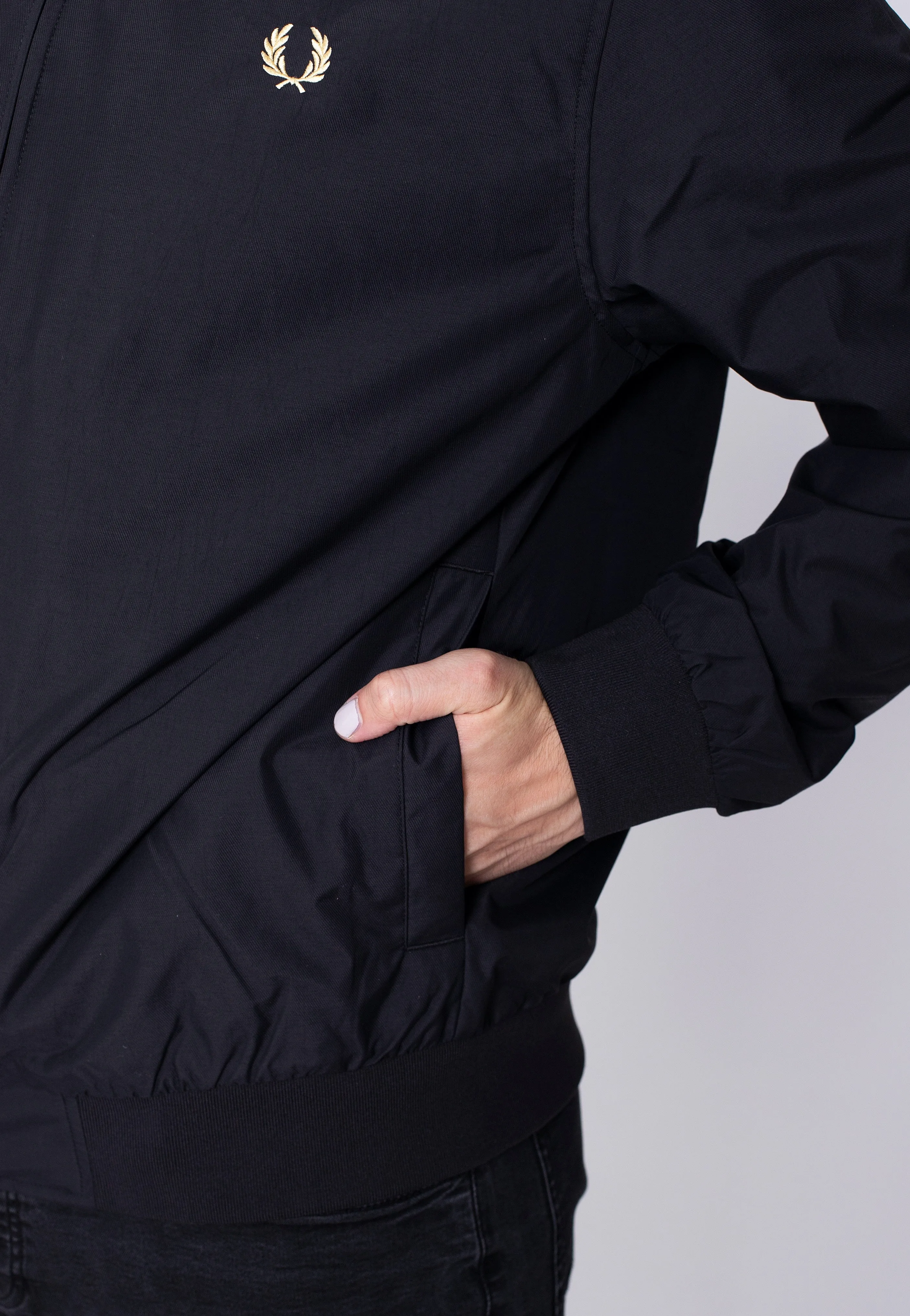 Map Fred Perry - Brentham Black - Jacket