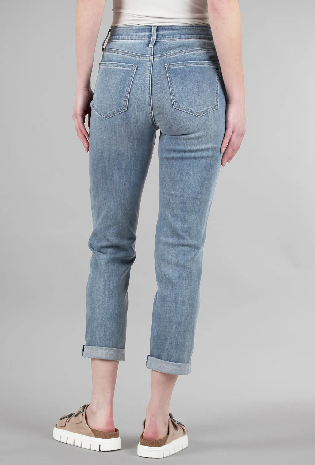 Margot Girlfriend Jeans, Angel Blue Wash Perfect Stretch