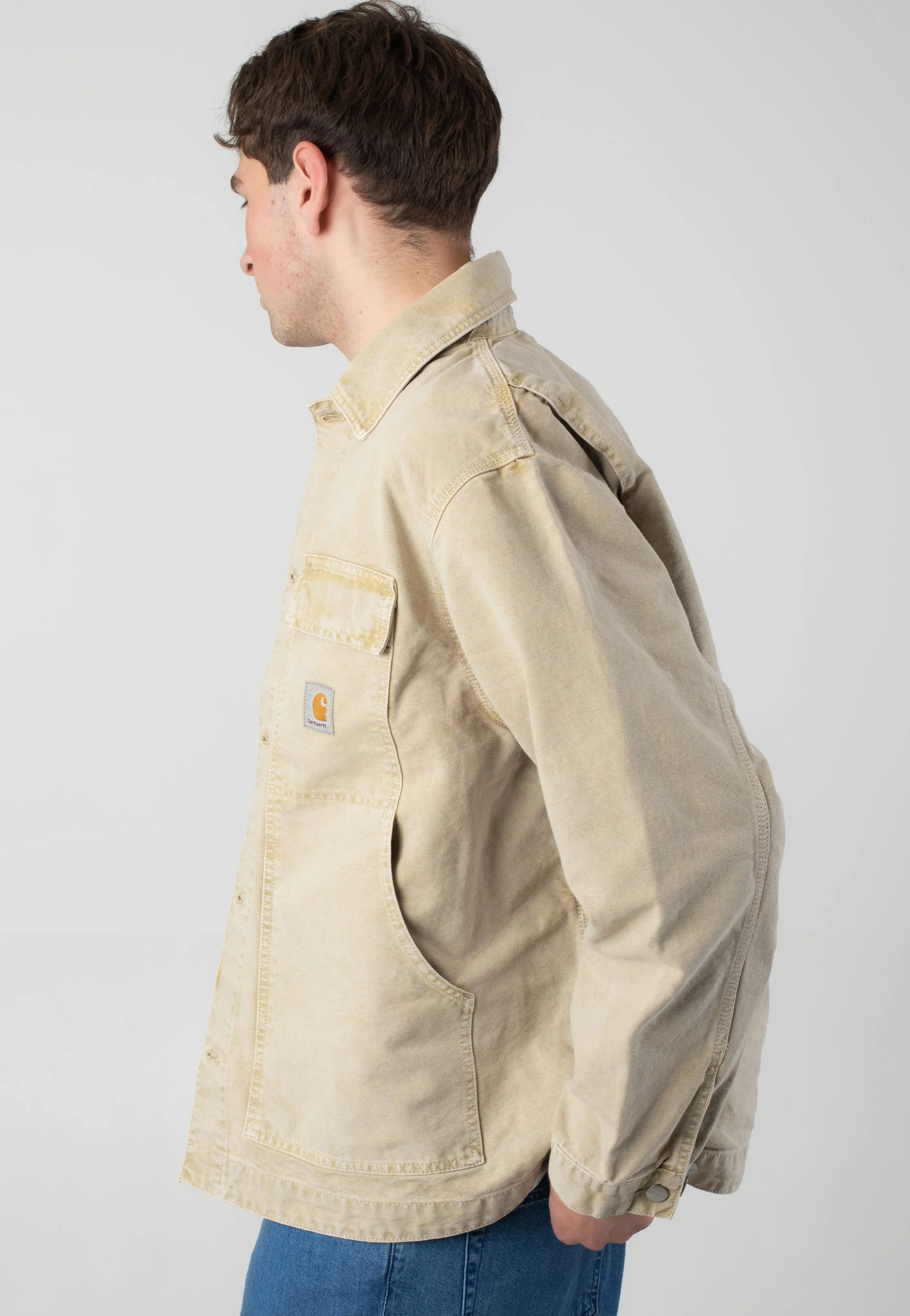 Mascara Carhartt WIP - OG Arctic Canvas Dusty H Brown Chalk Wash - Jacket