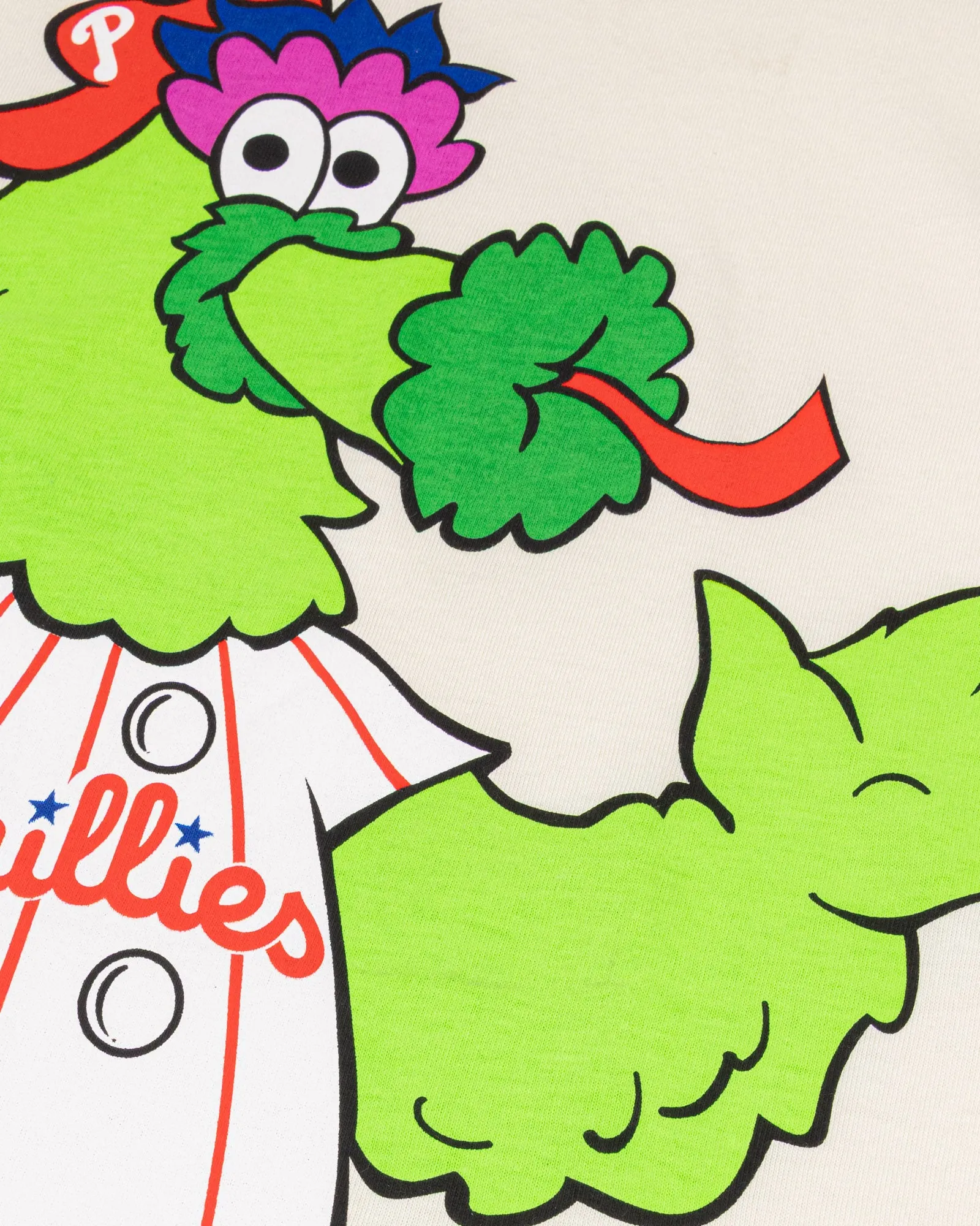 Mascot Print T-Shirt - Philadelphia Phillies Graphic and modern