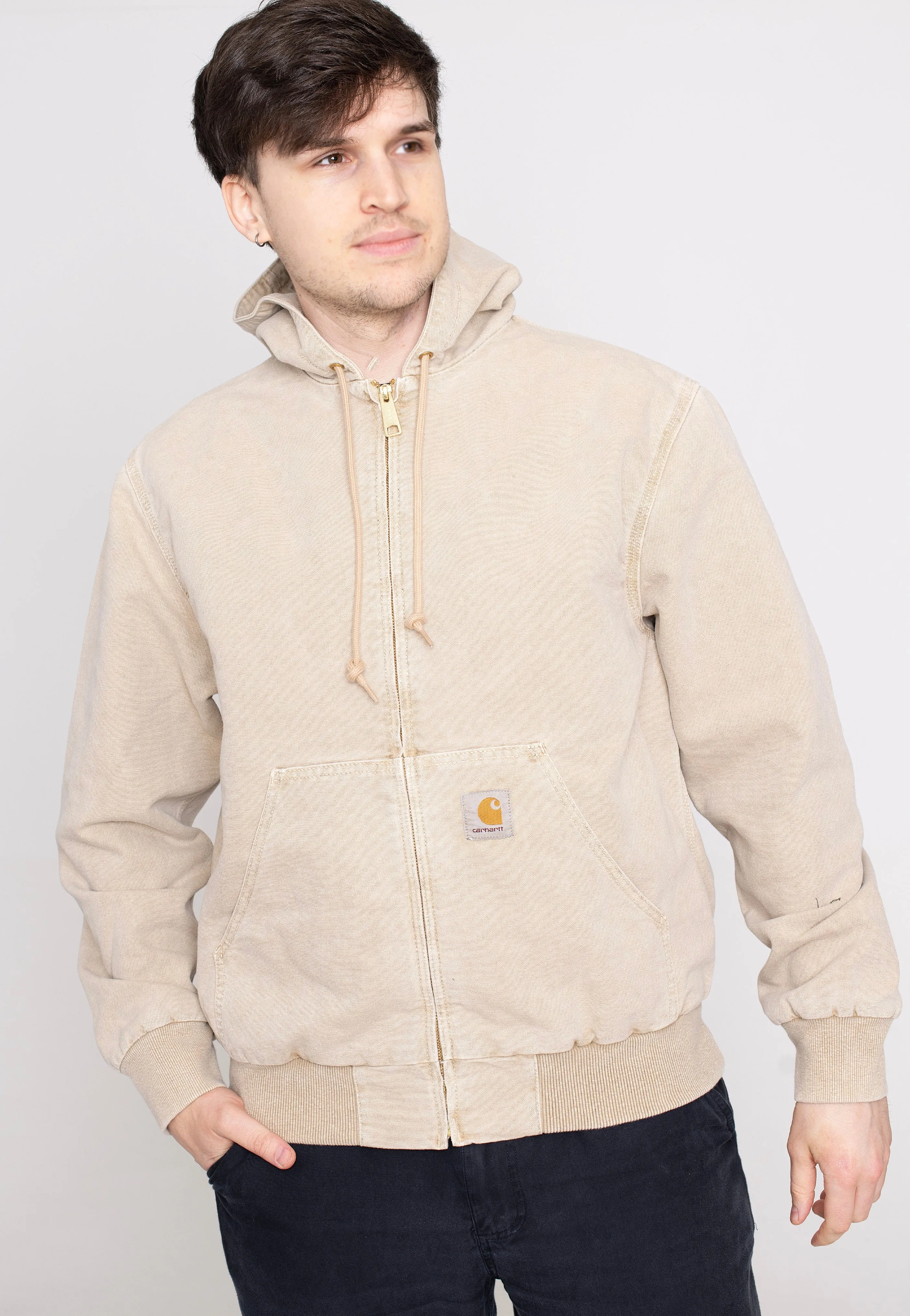 Carhartt WIP - Active Faded Dusty H Brown - Jacket Patch Storm Fit