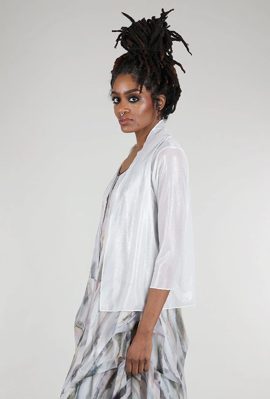 Meem Jacket, Ecru Sparkle Cool Season Pick