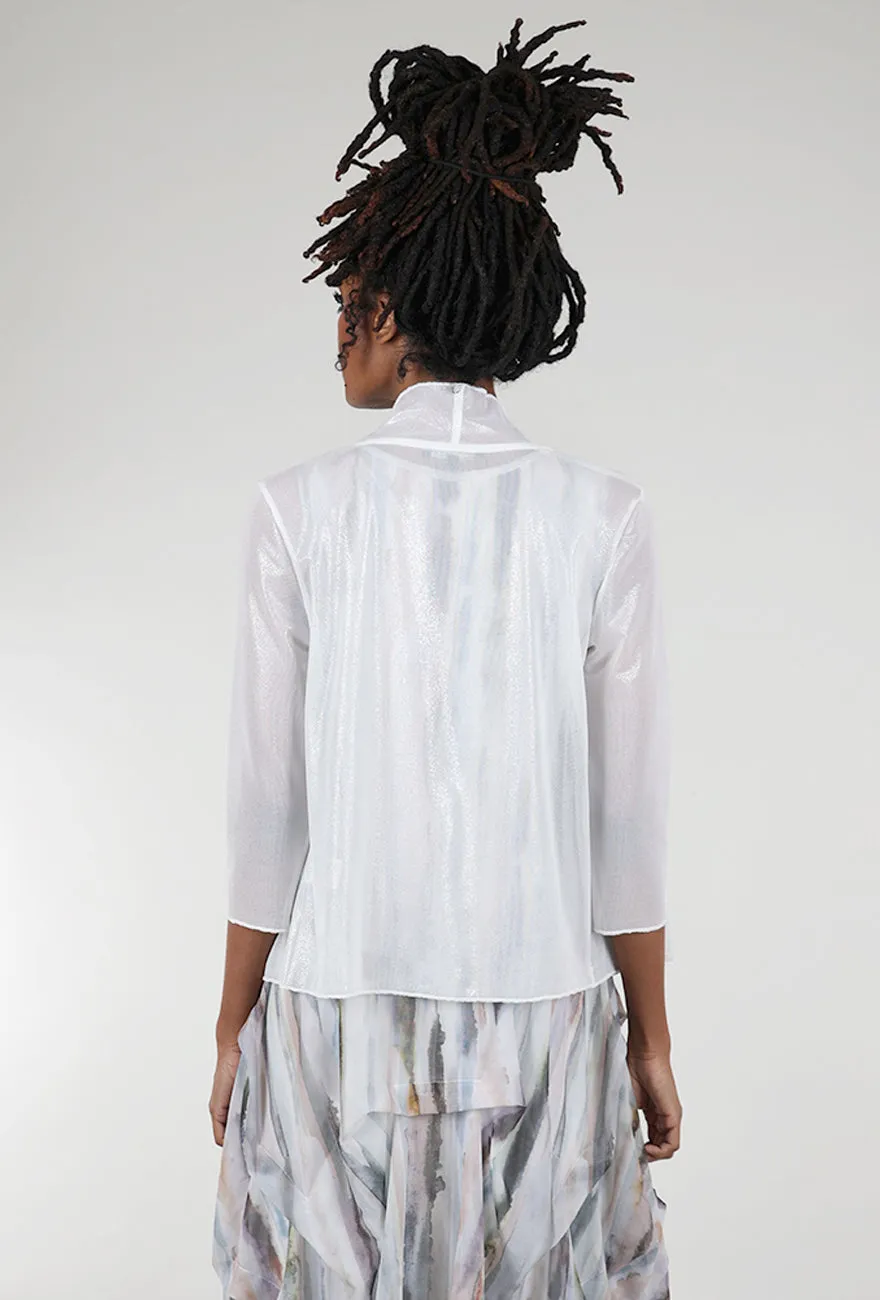 Meem Jacket, Ecru Sparkle Cool Season Pick
