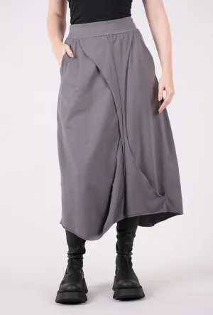 Meg Skirt, Light Charcoal Mini length