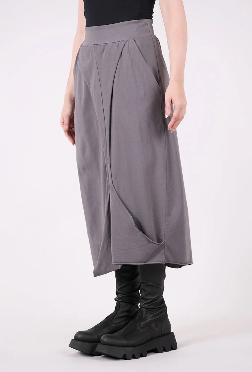 Meg Skirt, Light Charcoal Clean Aesthetic