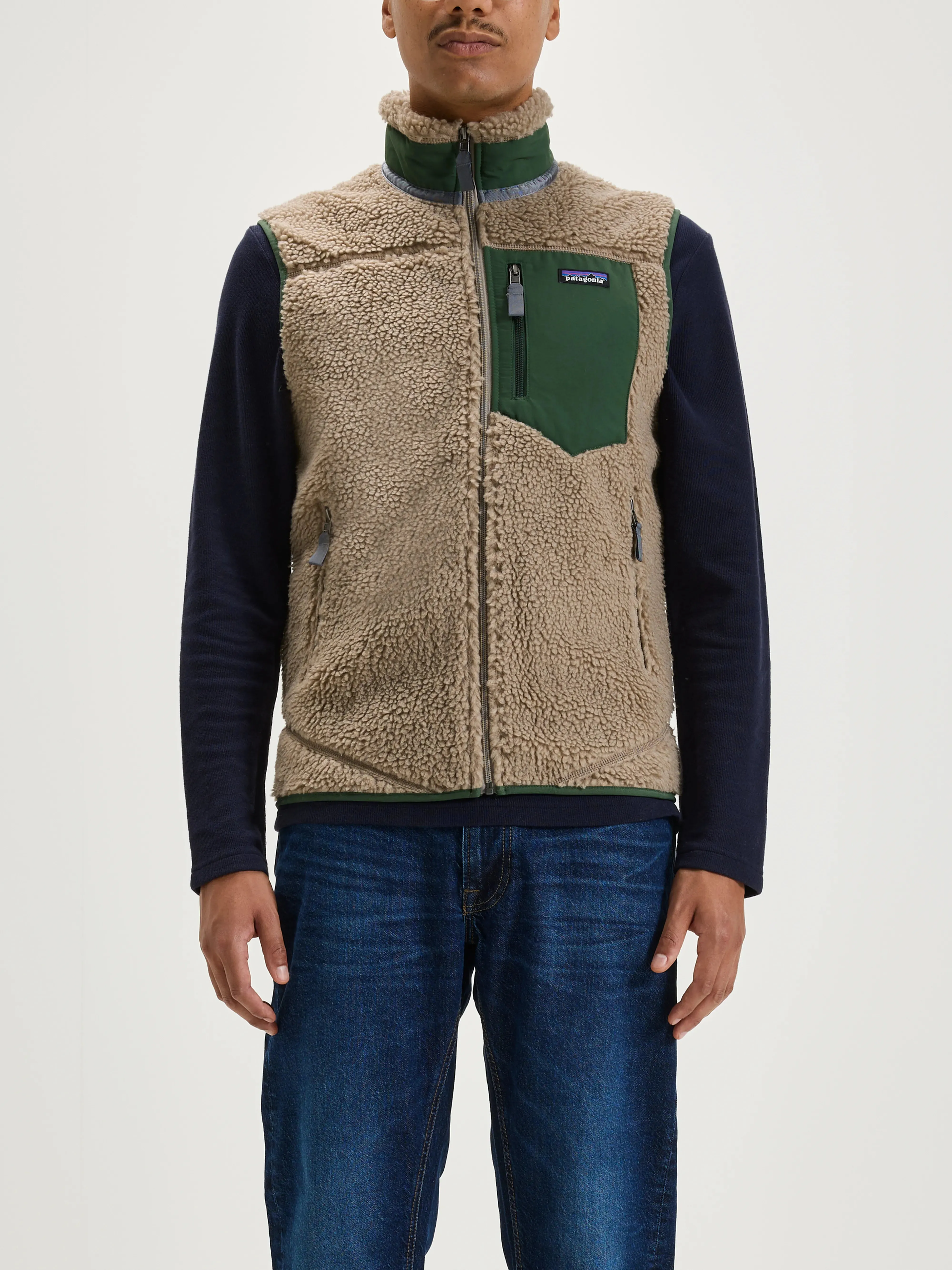 Men'S Classic Retro-X Fleece Vest (242 / M / GREY) Daily Chill Shield