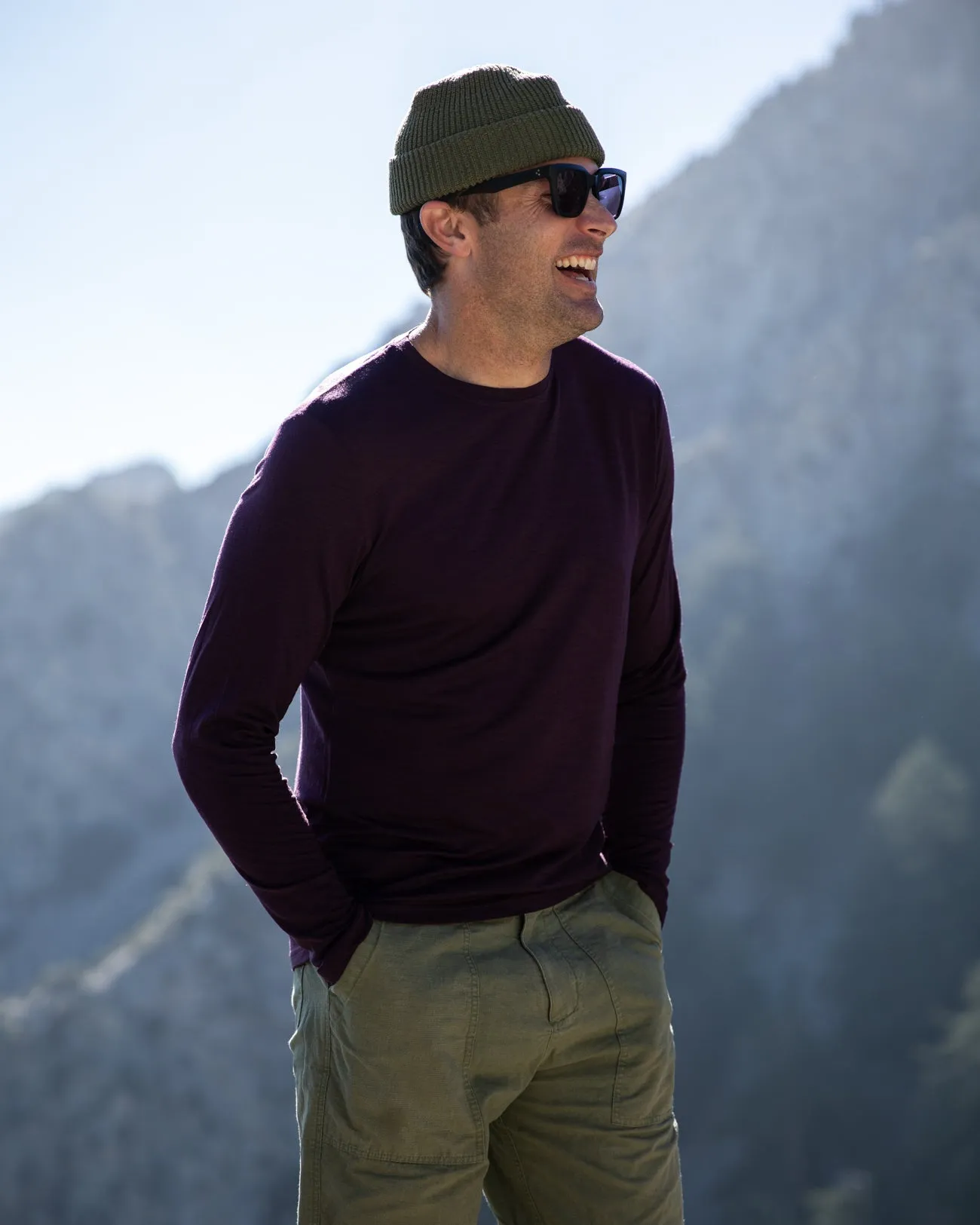 Men's Merino SF100 Long Sleeve Shirt Comfortable Wear