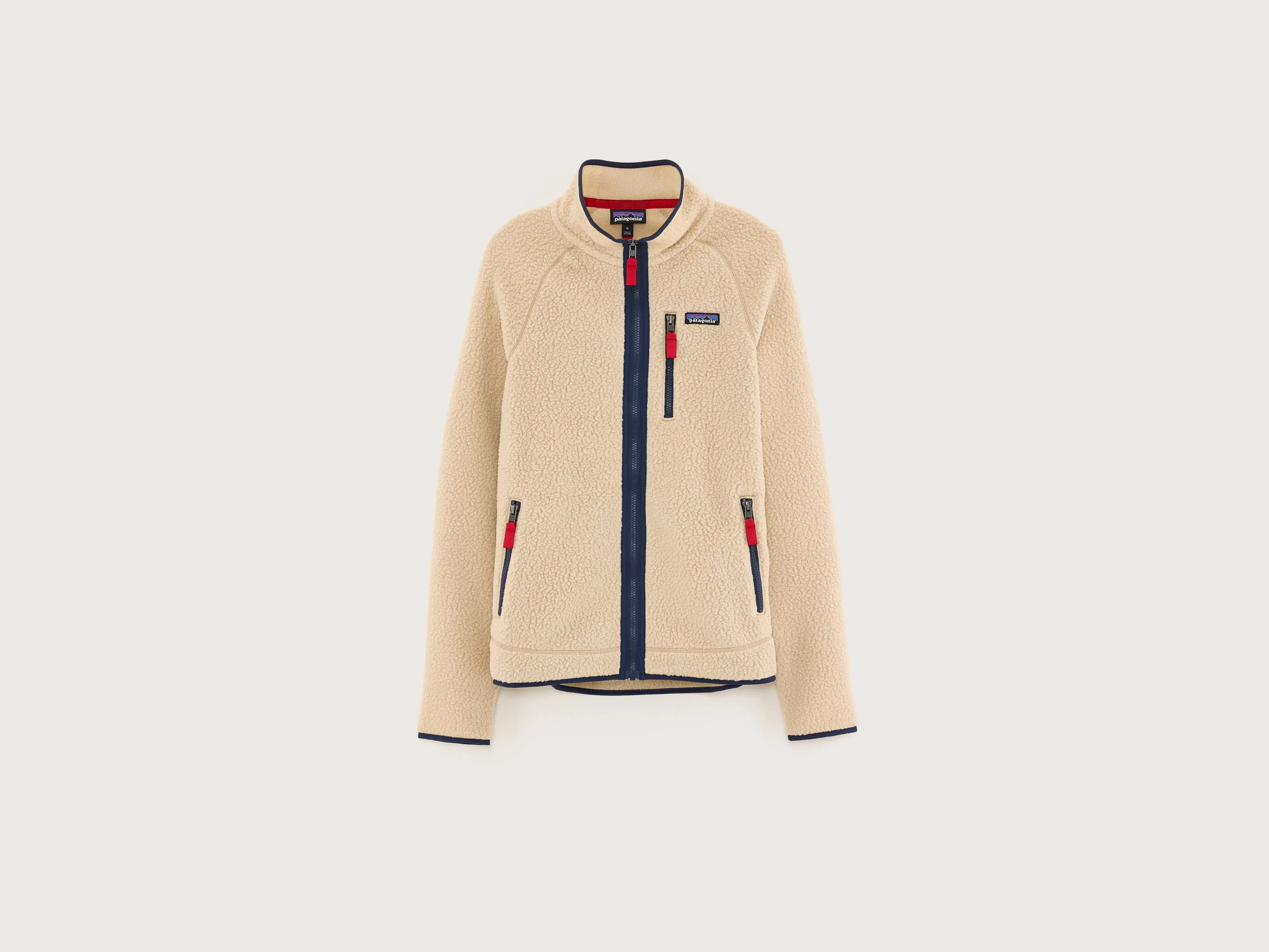 Urban Fit Look Men'S Retro Pile Fleece Jacket (242 / M / BEIGE)