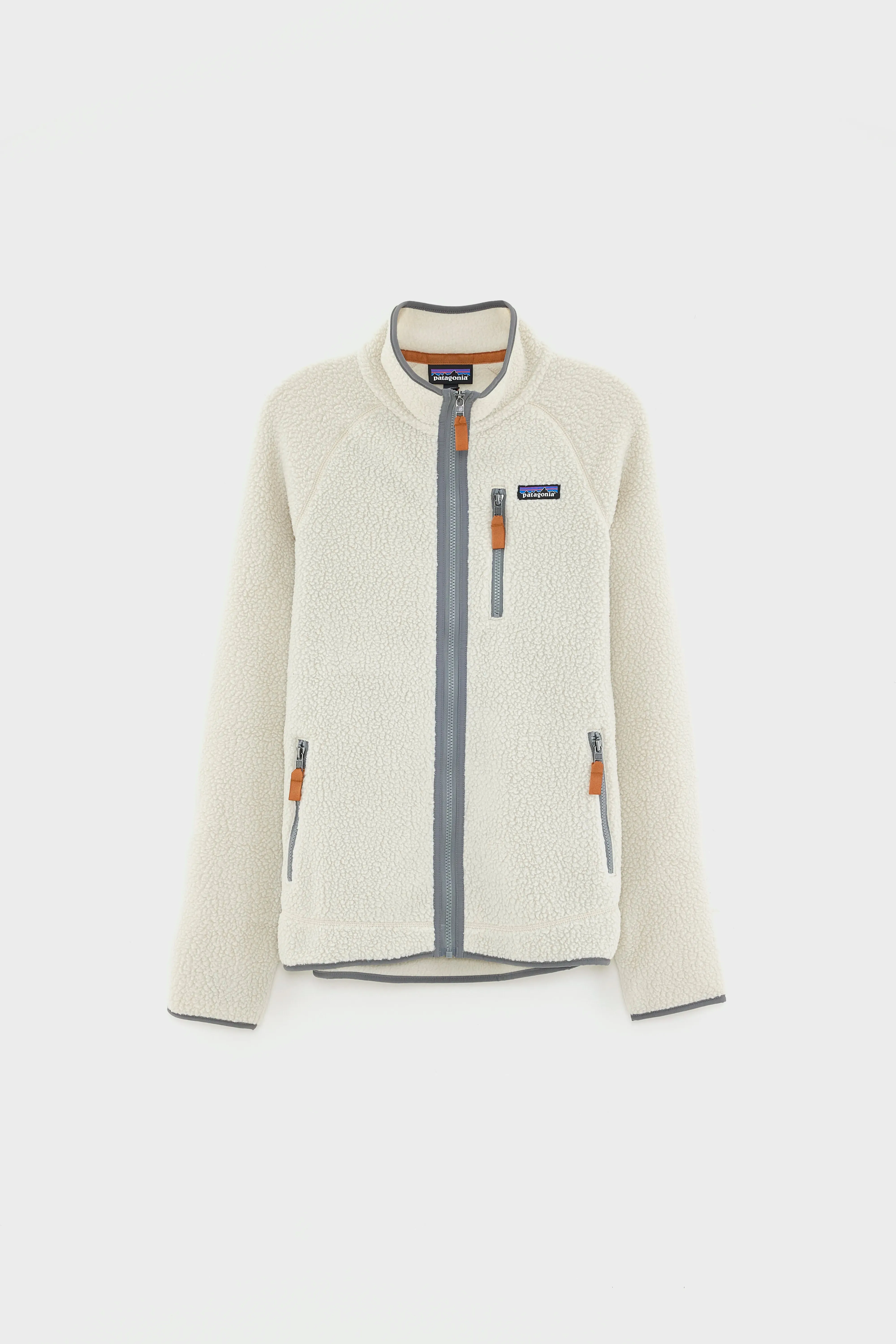 Men's Retro Pile Fleece Jacket  (251 / M / ECRU) Sleek Armor