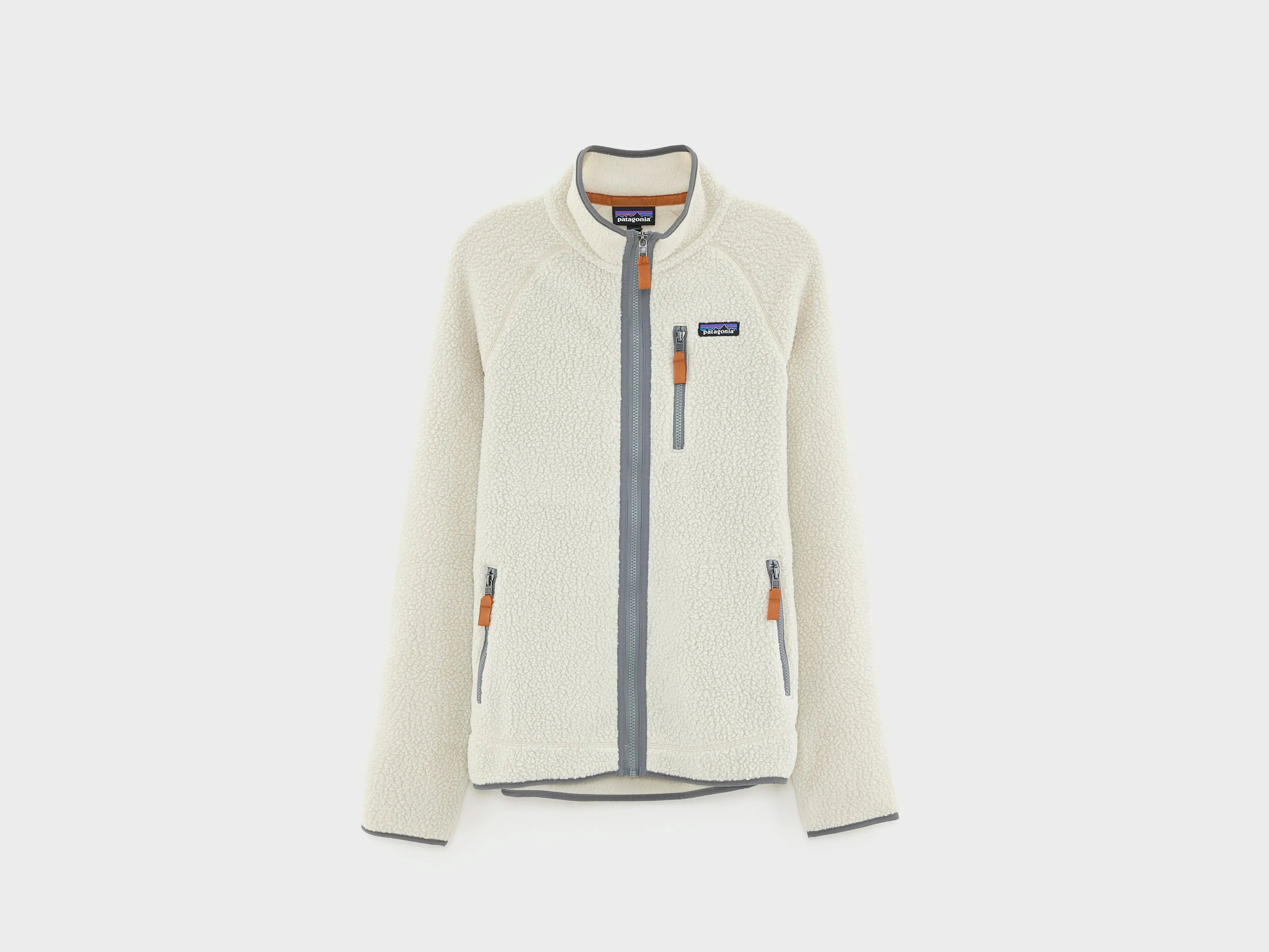 Men's Retro Pile Fleece Jacket  (251 / M / ECRU) Layer Friendly