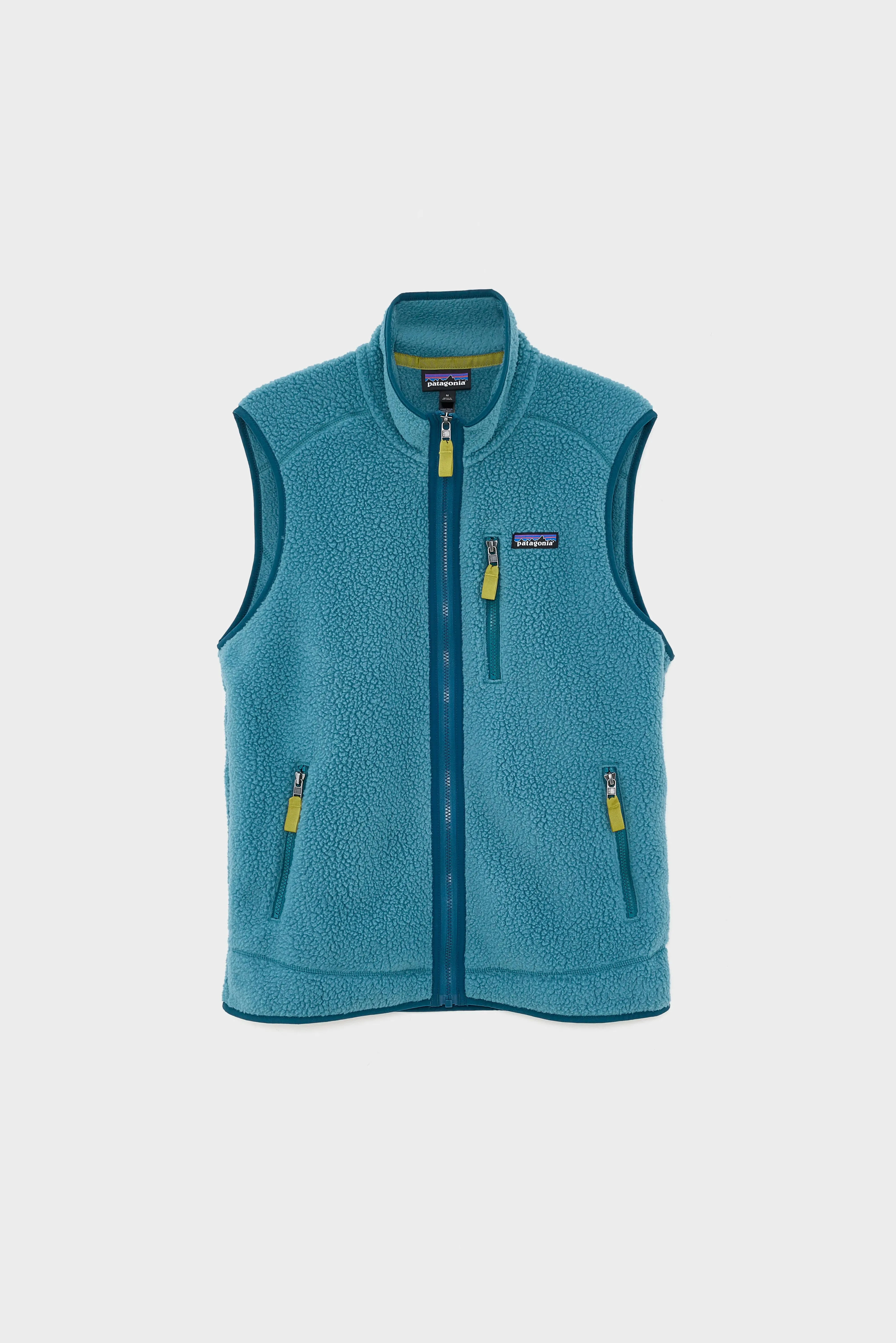 Men's Retro Pile Fleece Vest (251 / M / BLUE) Weather Shield