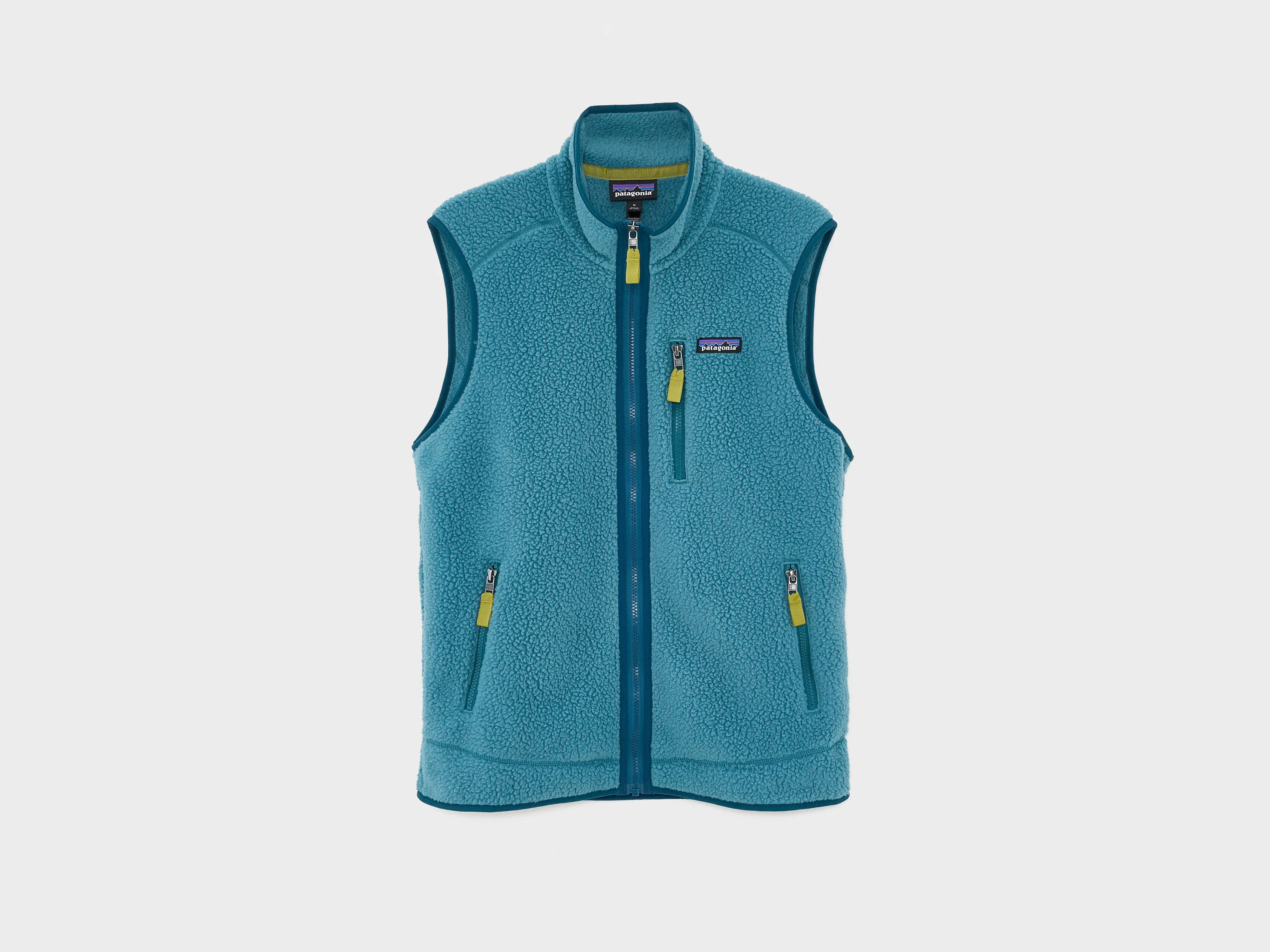 Men's Retro Pile Fleece Vest (251 / M / BLUE) All Weather Piece