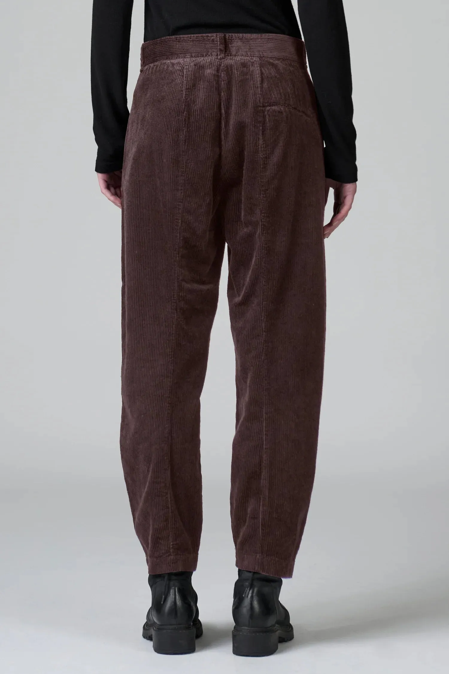 Merlot Corduroy Trouser Stylish Mood