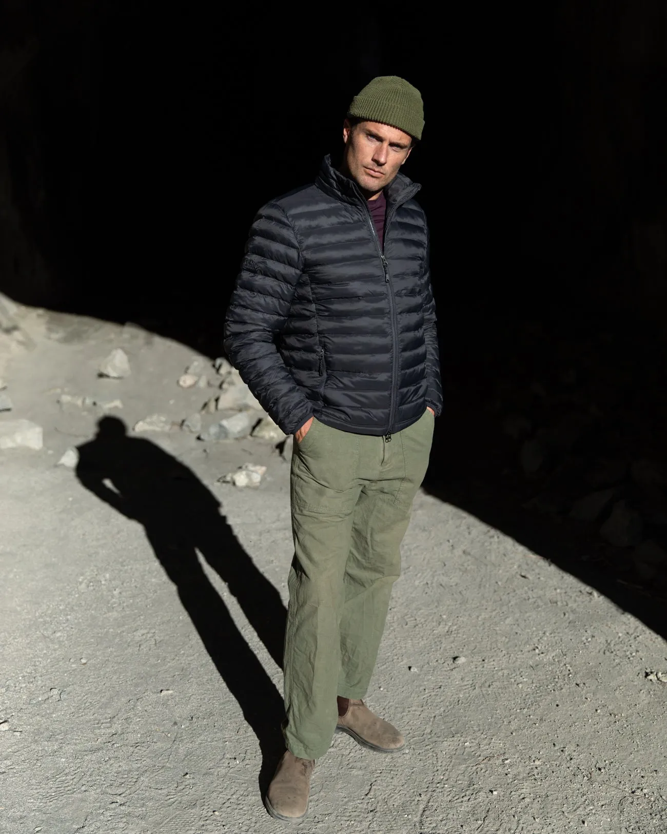Microfiber texture Men's Gale ACT Puffer Jacket