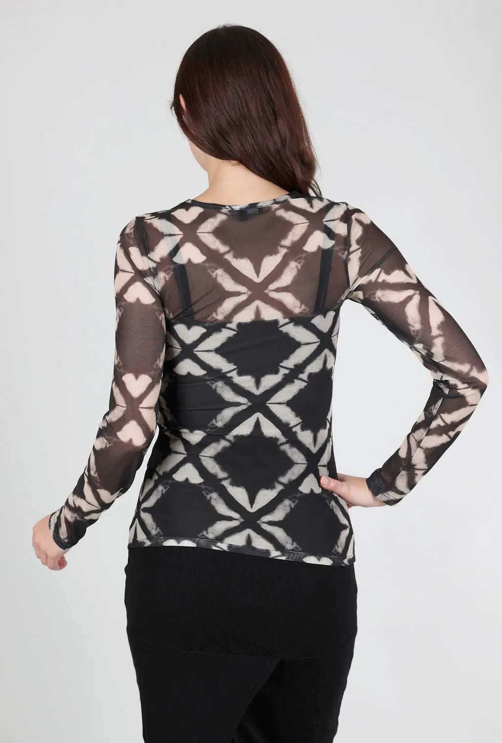 Mika Mesh Tee, Optic Tailored Comfort