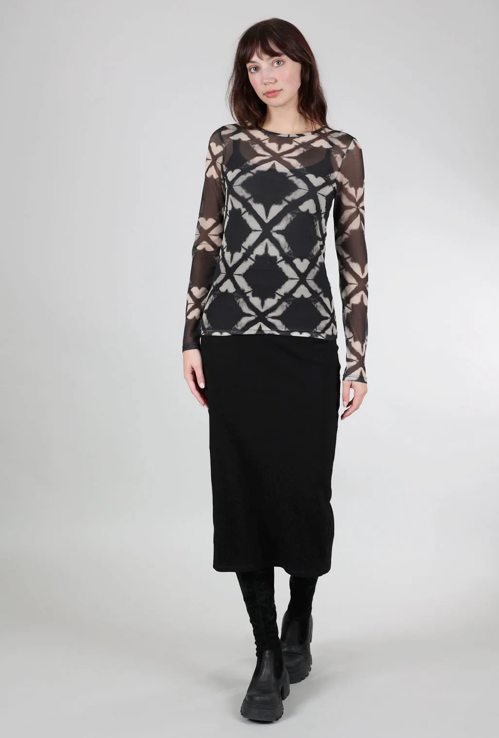 Mika Mesh Tee, Optic Tailored Comfort