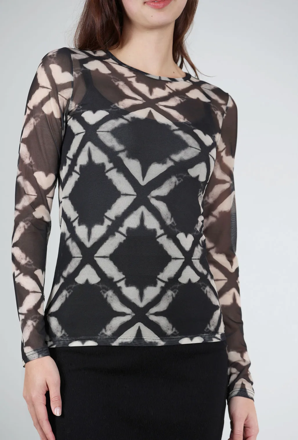 Mika Mesh Tee, Optic Tailored Comfort