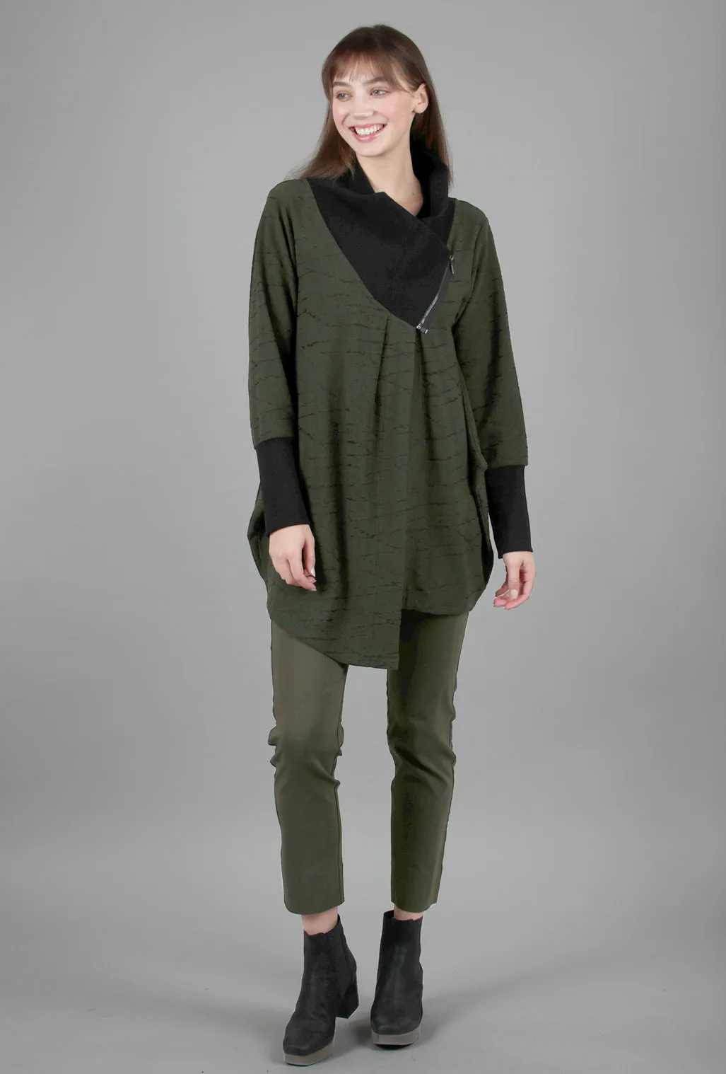 Milo Pant, Dark Olive Relaxed Fit