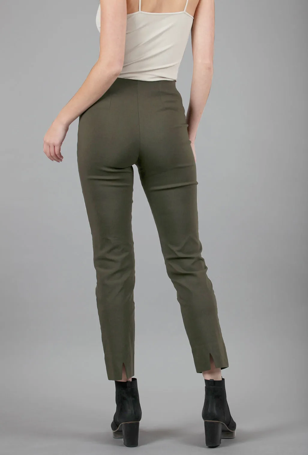 Milo Pant, Dark Olive Relaxed Fit