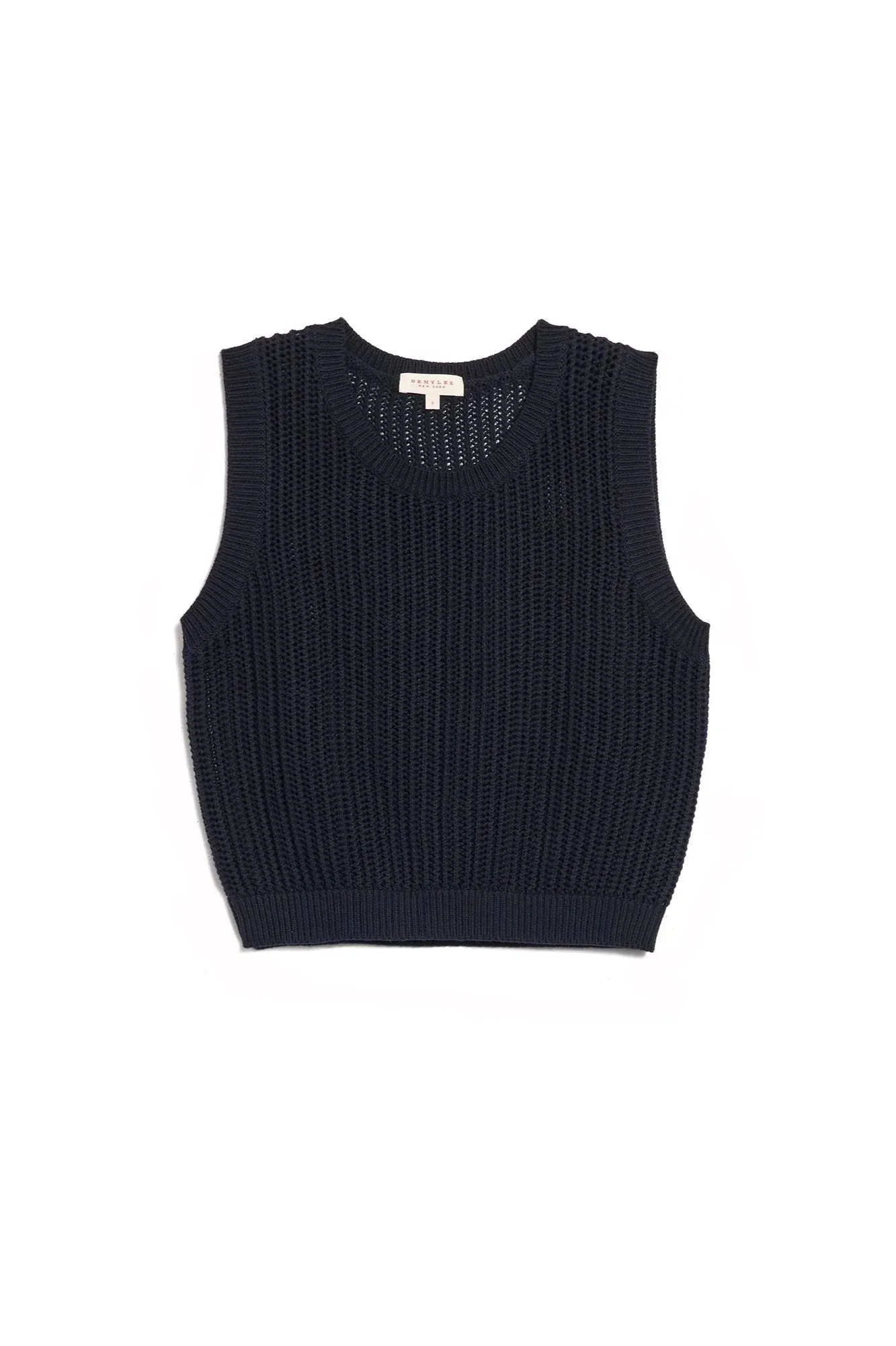 Mina Navy Cotton Top Base Layer