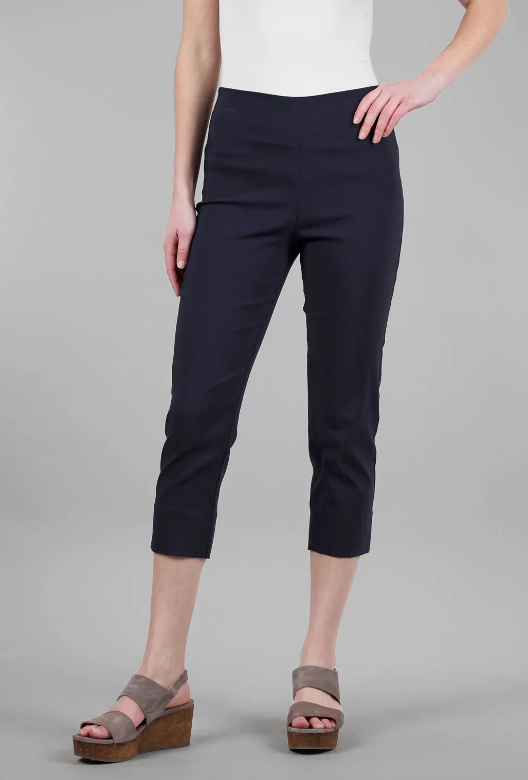 Water-resistant Mindy Cropped Pant, Navy