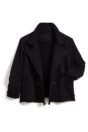 Office Wear Mini Belfast Black Peacoat