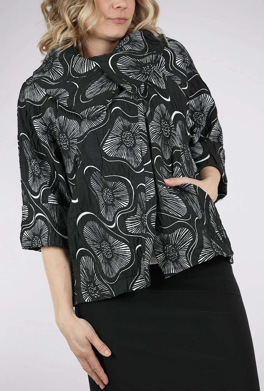 Minimal Bulk Hemingway Jacket, Black Lotus