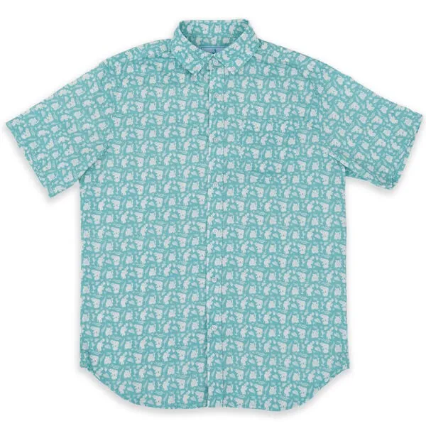 Minimal Look Pink Elephants: Weekender - Mint
