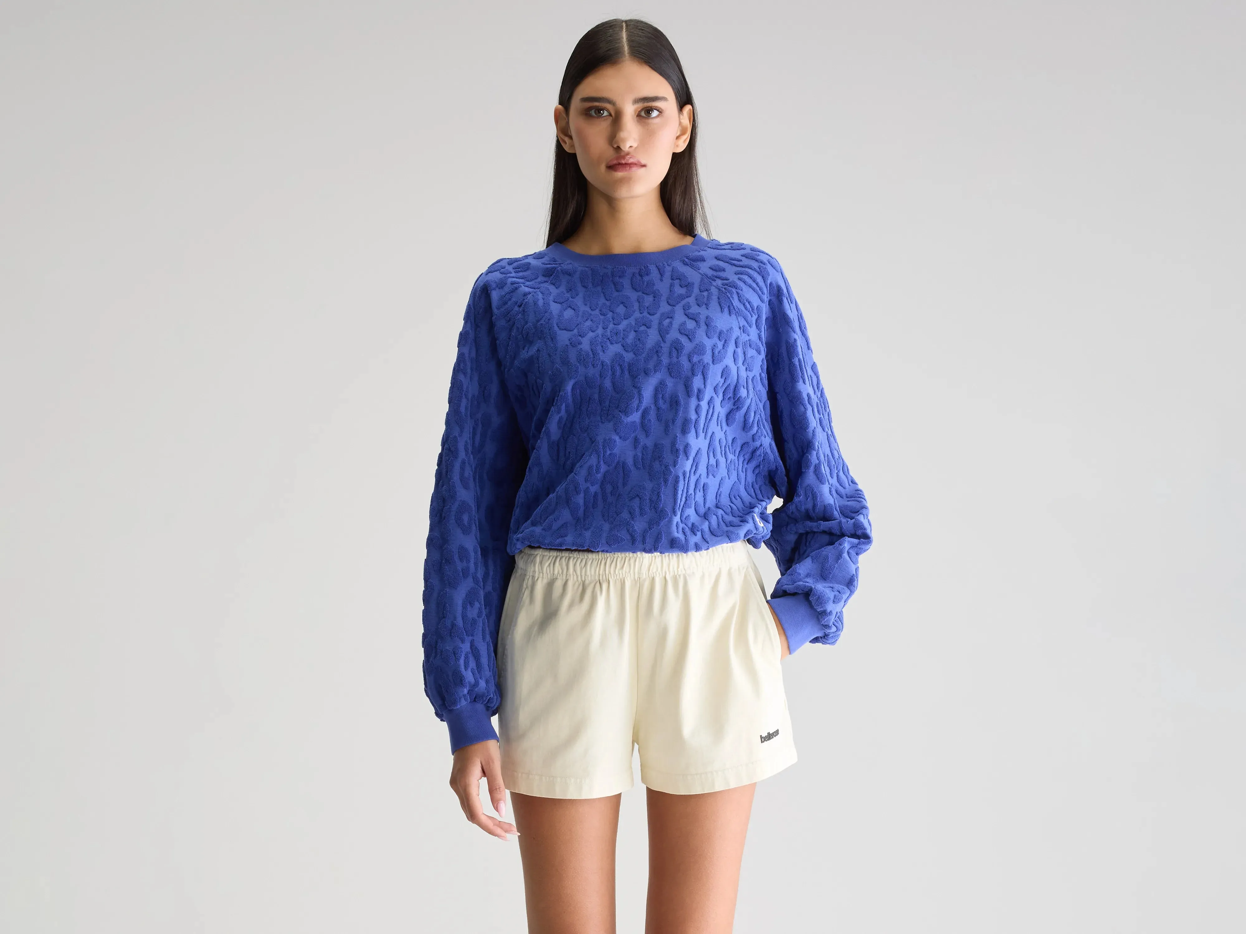 Vatti cropped sweatshirt (251 / W / BLUEWORKER) budget-friendly thermal
