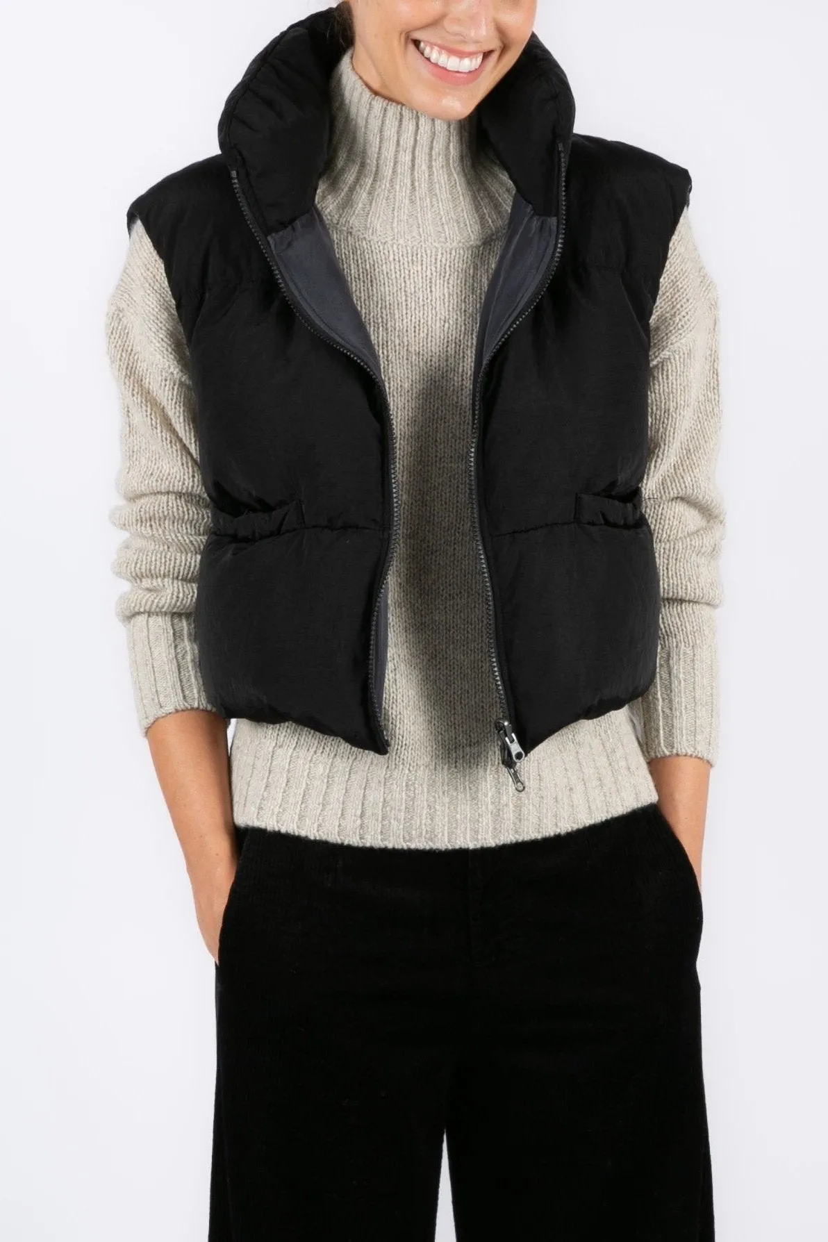 Carrara Mockneck Sweater City Comforted Base Layer