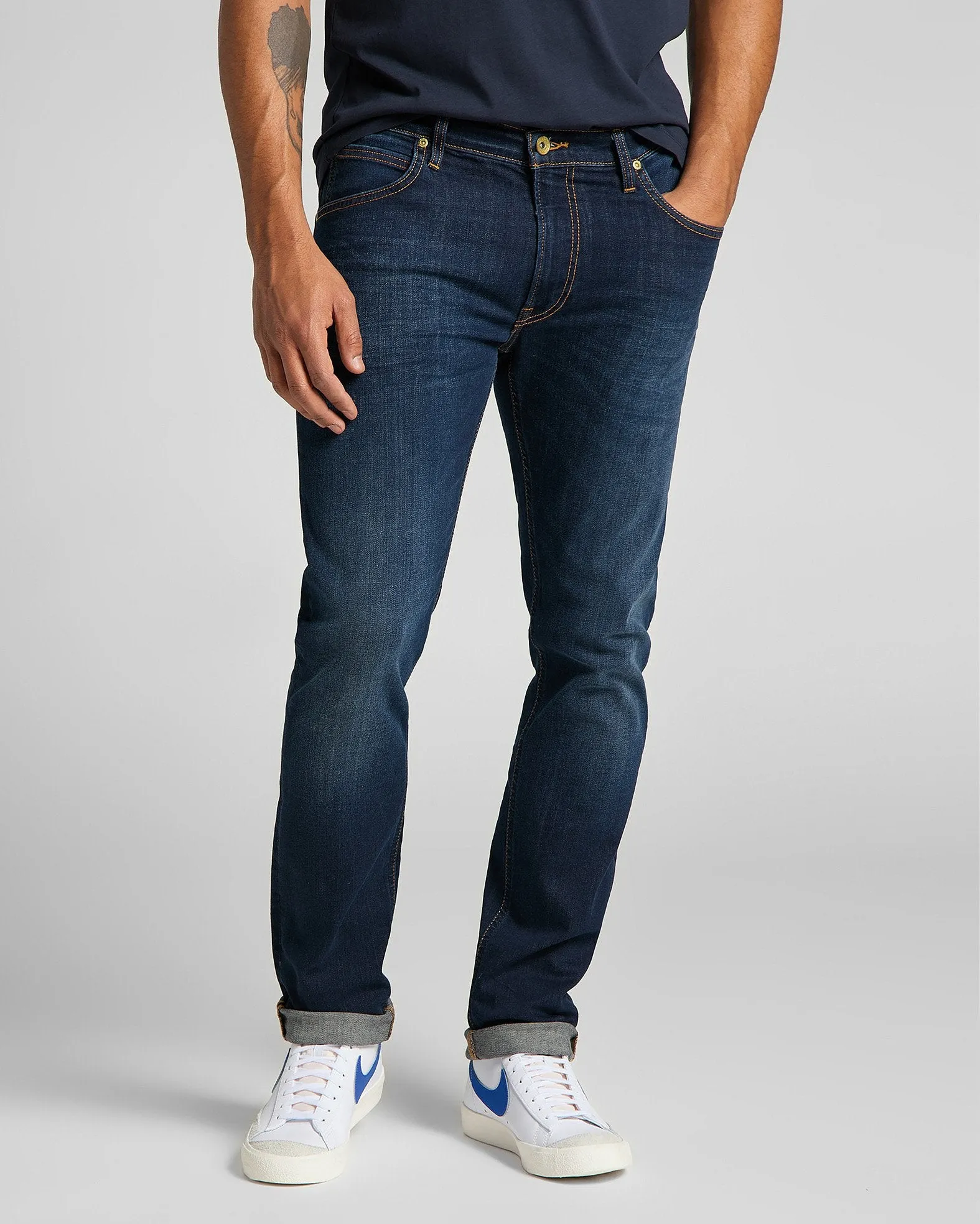 Lee Luke Slim Tapered Mens Jeans - True Authentic | Lee Jeans | JEANSTORE