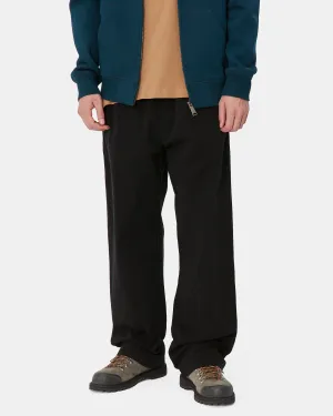Carhartt WIP Floyde Pant Relaxed Fit Mens Trousers - Black | Carhartt WIP Chinos & Non-Denim Pants | JEANSTORE