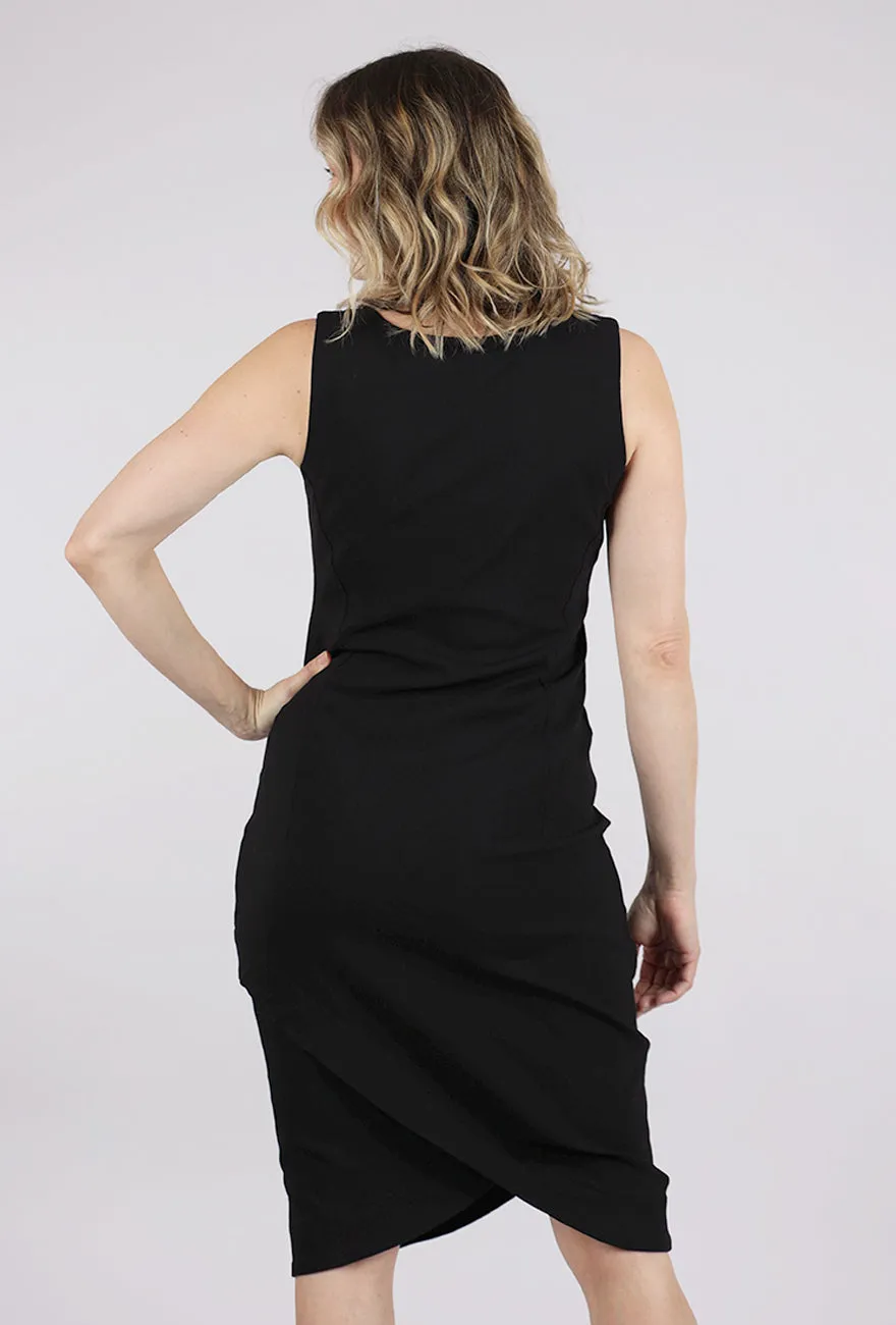 Mira Dress, Black Everyday Wear