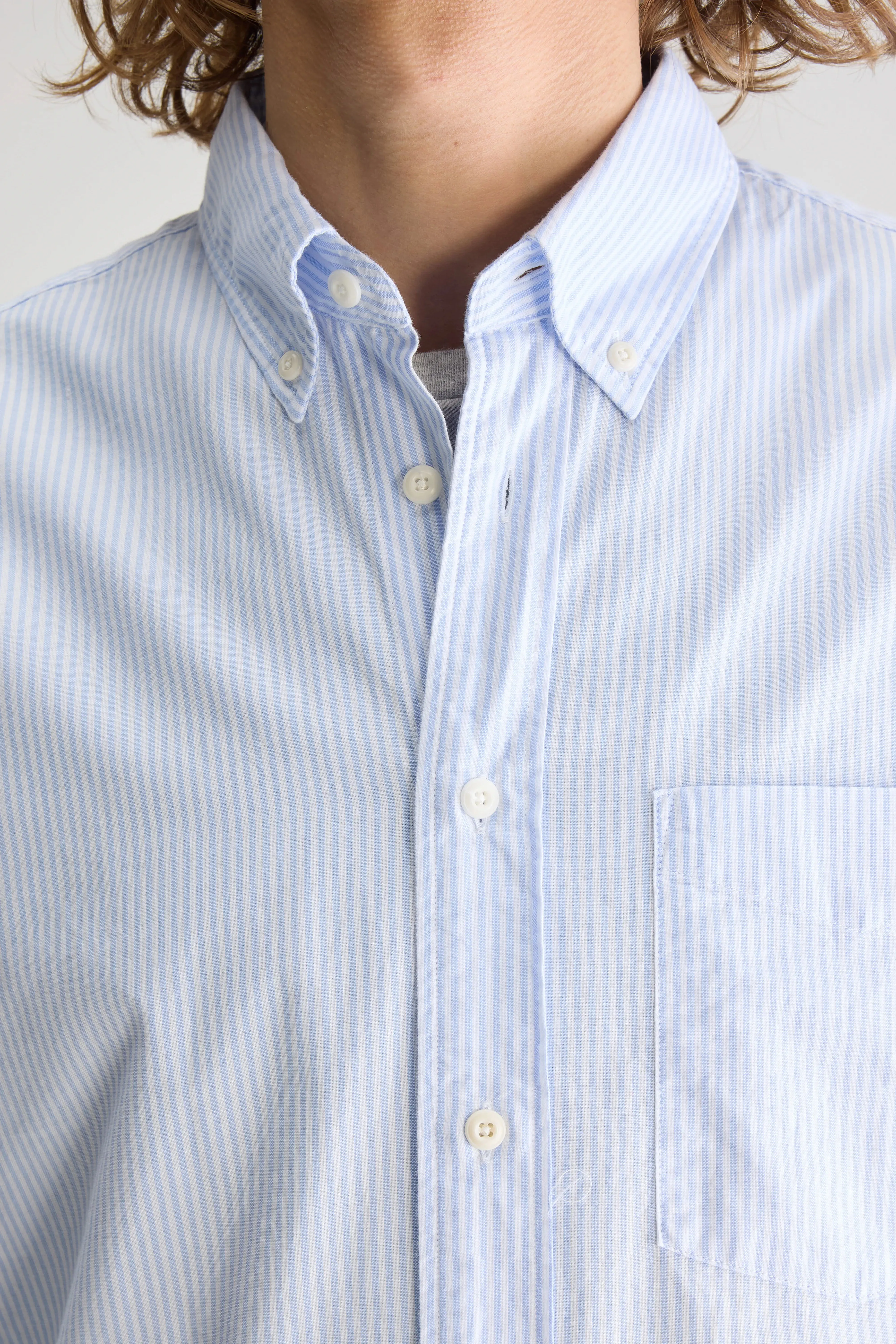 Mire slim shirt (251 / M / STRIPE A) Night wear