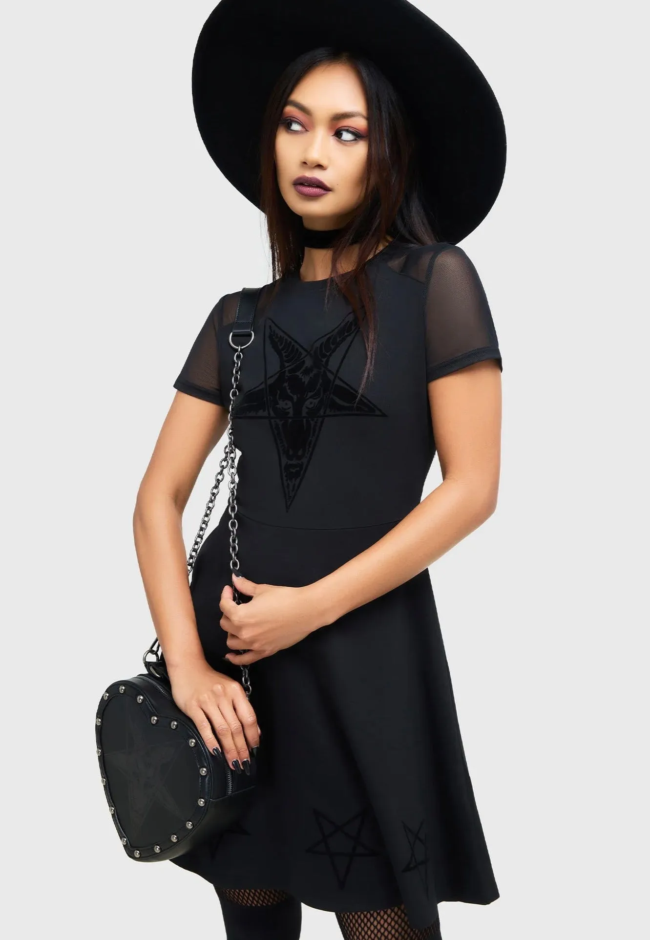 Modern Clothing Killstar - Mephistar - Dress