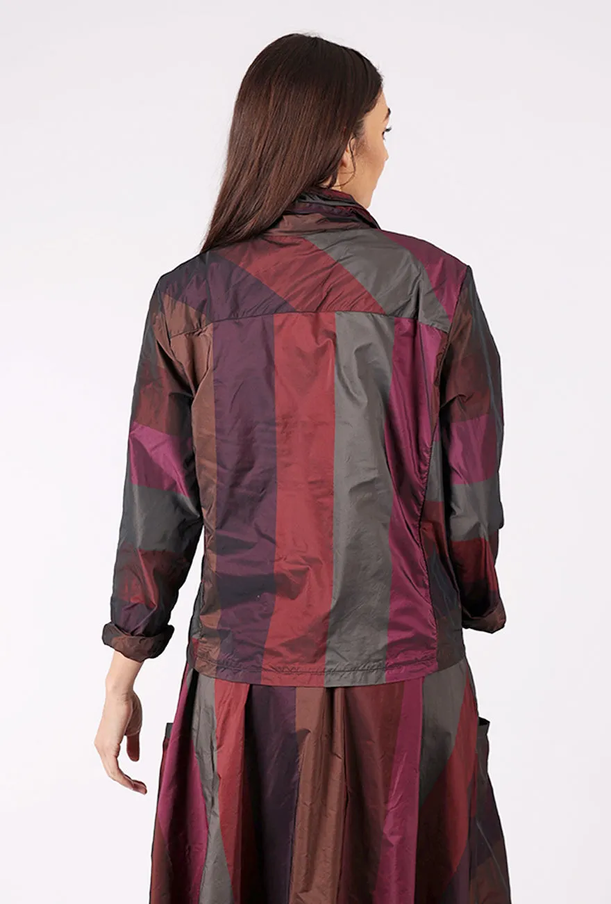 Modern Cut Livia Jacket, Dark Scarlet