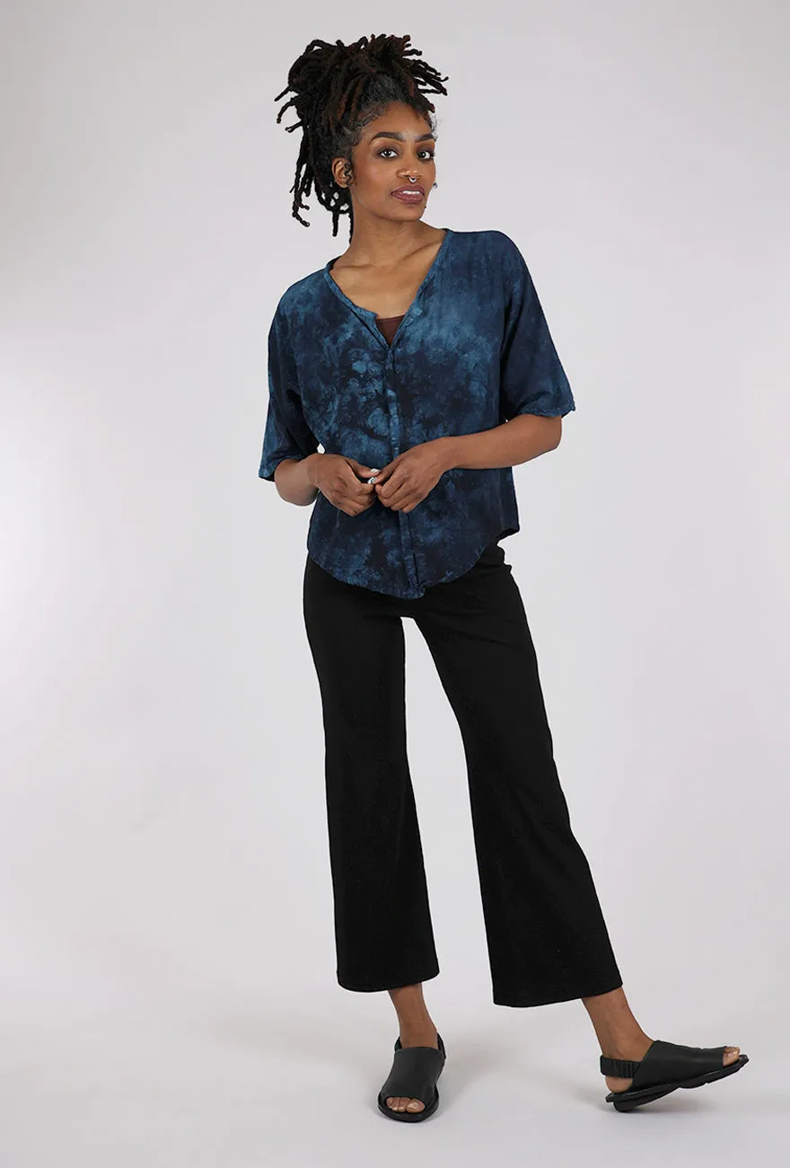 Modern Design Rib Knack Pant, Black