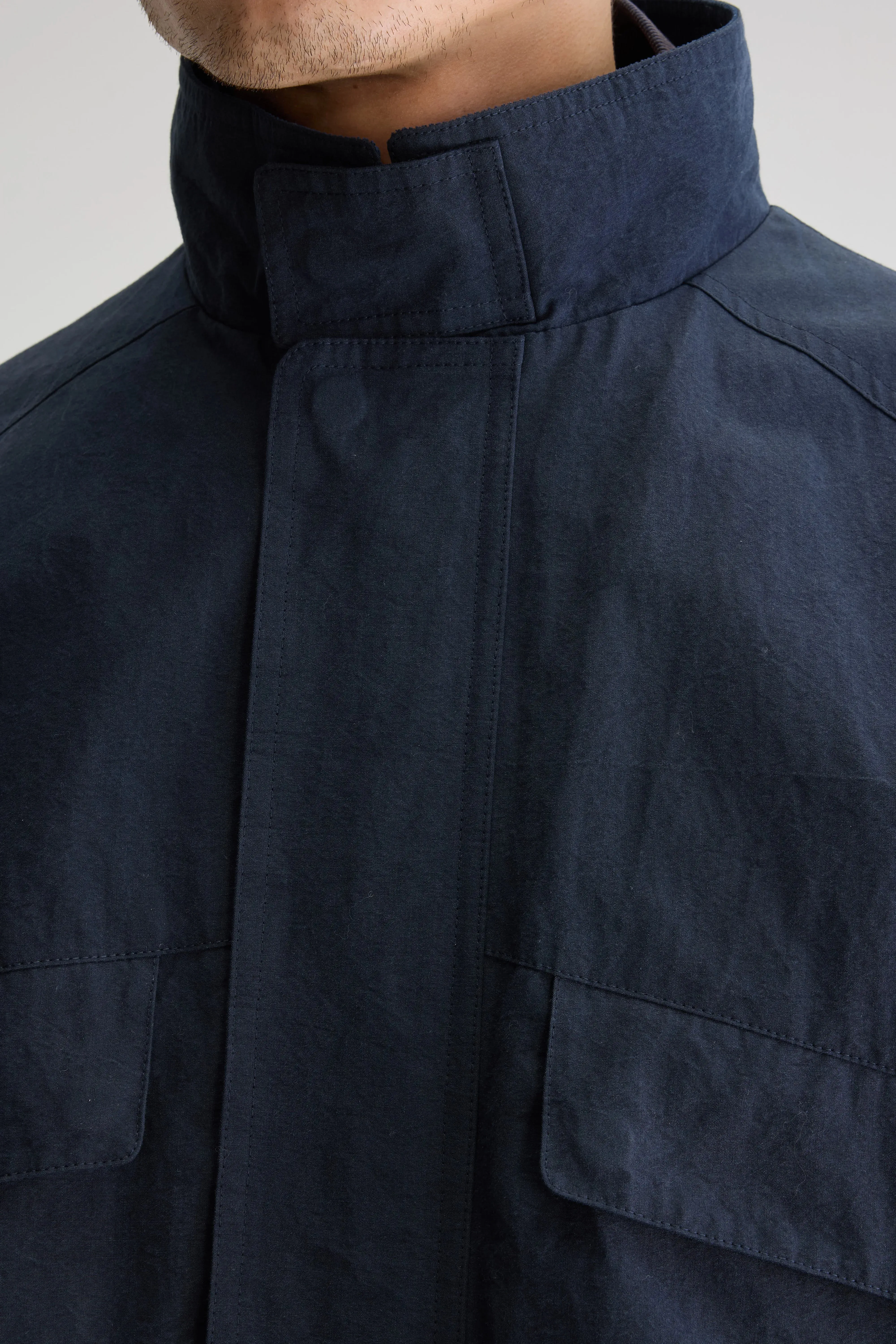 Modern Fit Jabon relaxed jacket (251 / M / NAVY)
