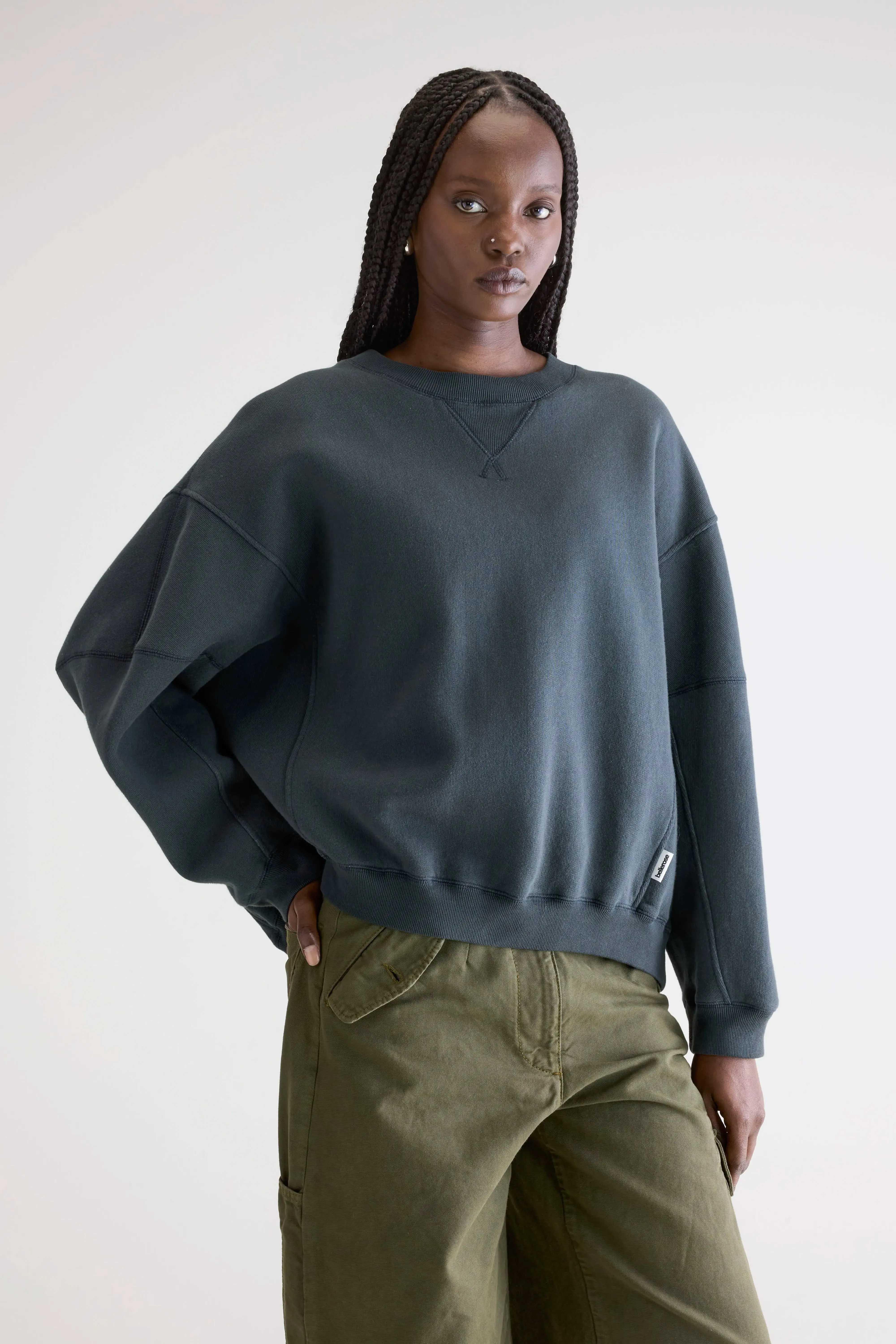 Modern pieces Flips crewneck sweatshirt (252 / W / PIRATE)